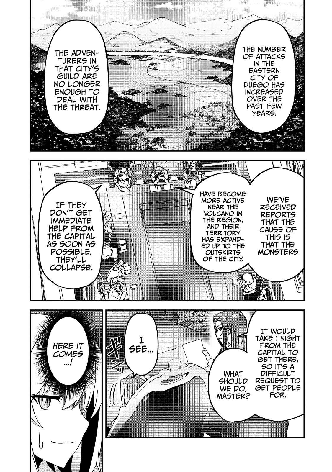 S Rank Boukensha de aru Ore no Musume-tachi wa Juudo no Father Con deshita Chapter 16 page 8 - Chapter 16: The Adventurers' Guild is Busy