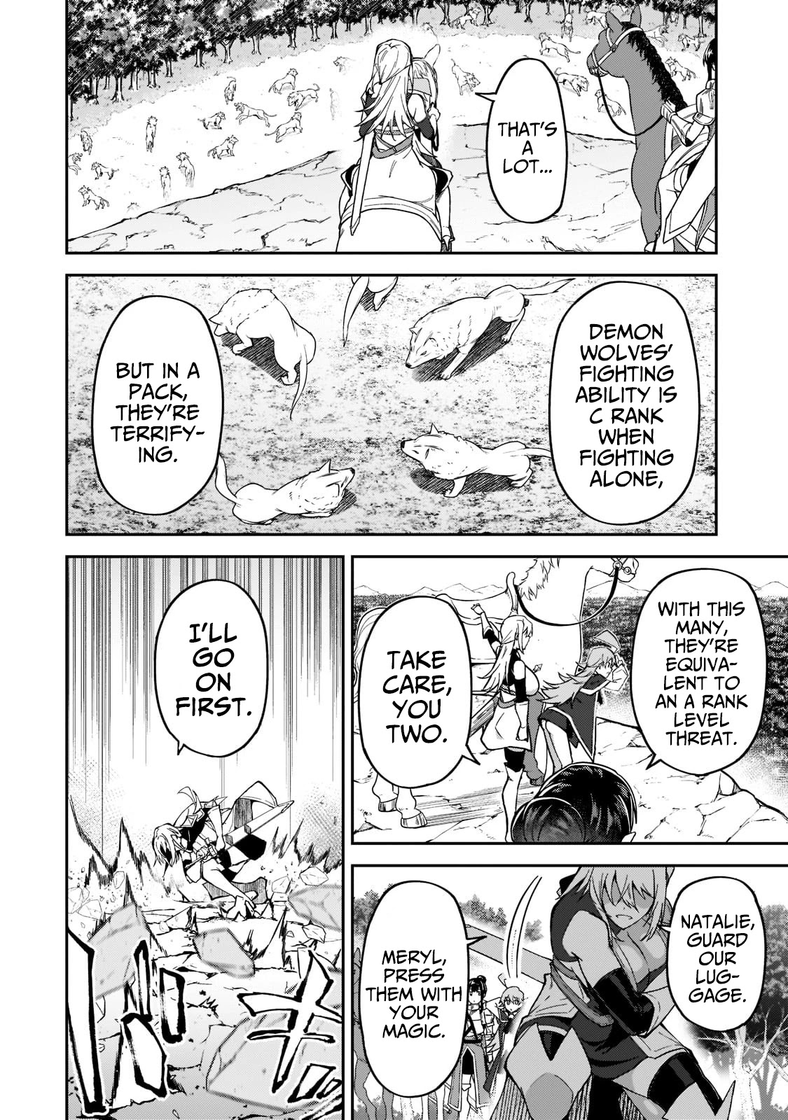 S Rank Boukensha de aru Ore no Musume-tachi wa Juudo no Father Con deshita Chapter 17 page 13 - Chapter 17: The Sword Master and the Sage