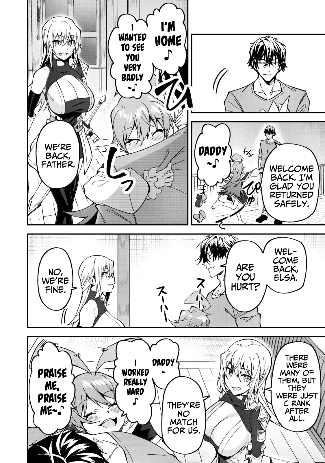 S Rank Boukensha de aru Ore no Musume-tachi wa Juudo no Father Con deshita Chapter 17 page 27 - Chapter 17: The Sword Master and the Sage