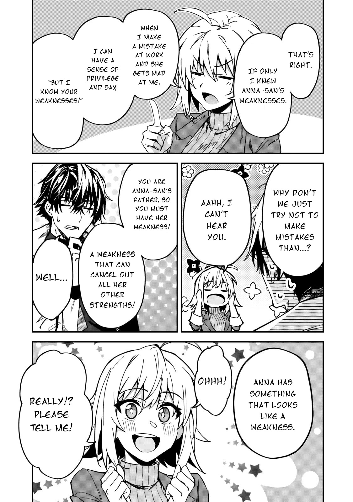 S Rank Boukensha de aru Ore no Musume-tachi wa Juudo no Father Con deshita Chapter 22 page 12 - Chapter 22: Anna's Weakness