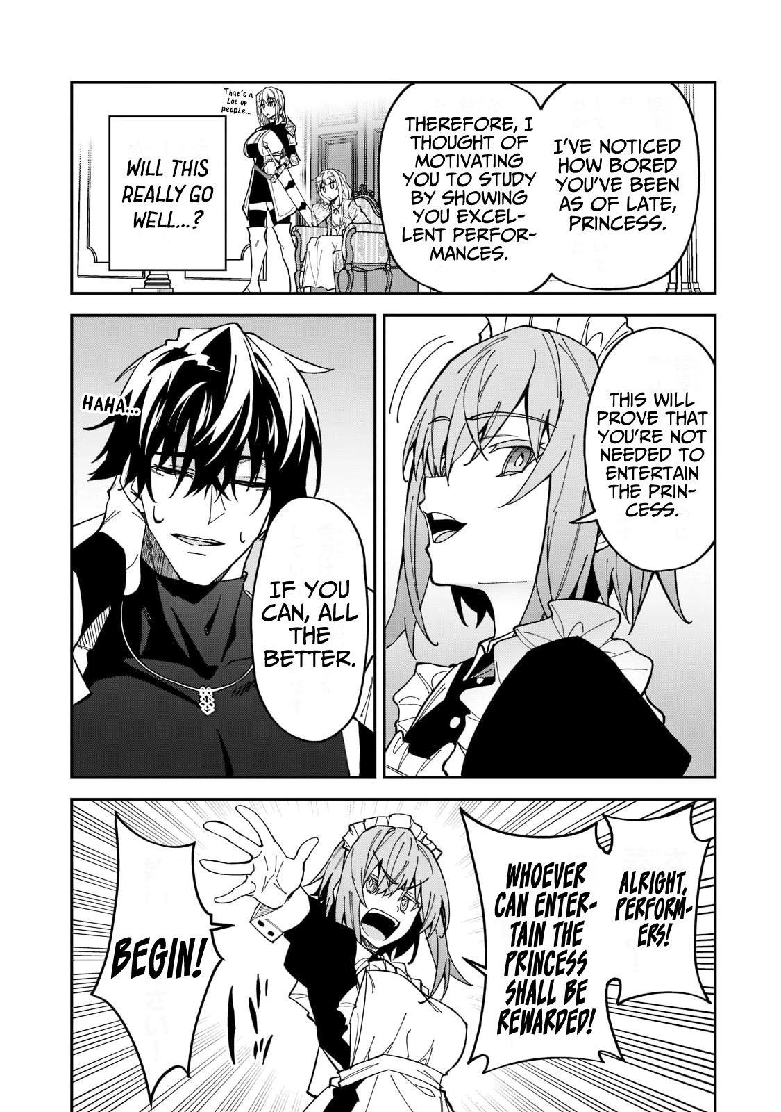 S Rank Boukensha de aru Ore no Musume-tachi wa Juudo no Father Con deshita Chapter 24 page 12 - Chapter 24: The Princess’ Entertainment