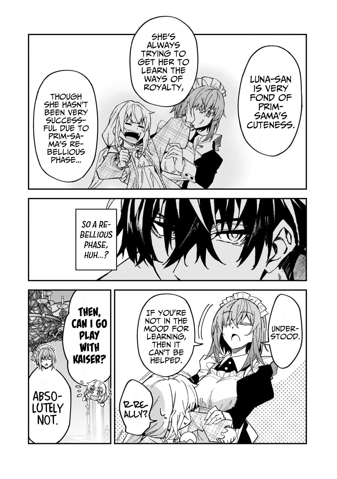 S Rank Boukensha de aru Ore no Musume-tachi wa Juudo no Father Con deshita Chapter 24 page 9 - Chapter 24: The Princess’ Entertainment
