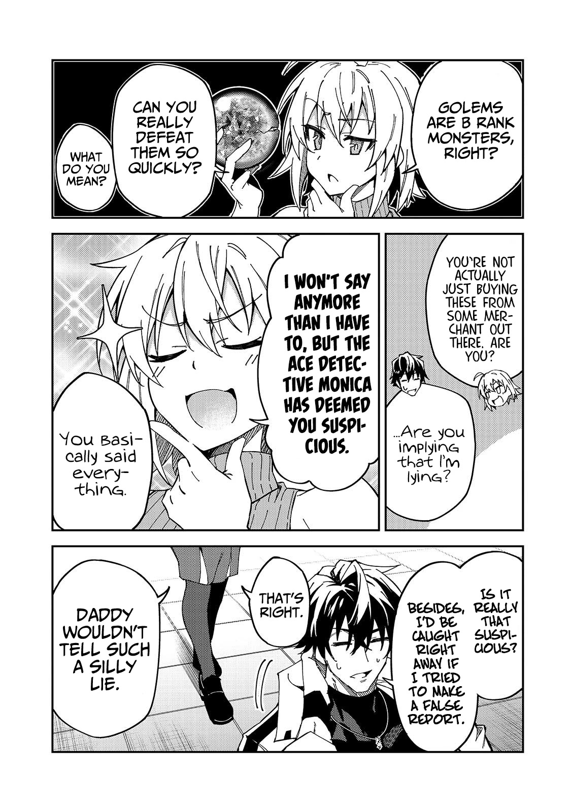 S Rank Boukensha de aru Ore no Musume-tachi wa Juudo no Father Con deshita Chapter 27 page 6 - Chapter 27: Intruder