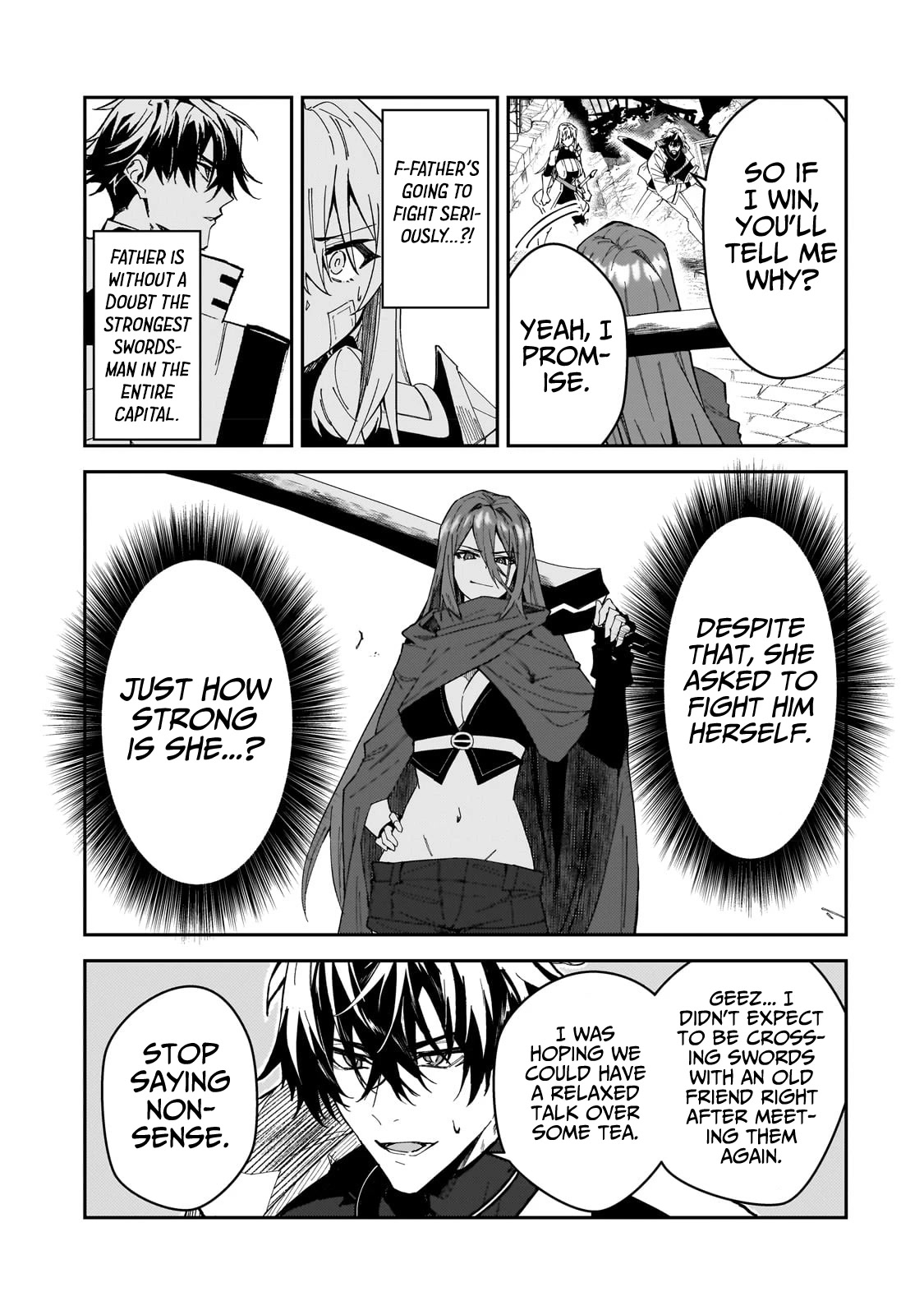S Rank Boukensha de aru Ore no Musume-tachi wa Juudo no Father Con deshita Chapter 29 page 8 - Chapter 29: No Holds Barred Fight