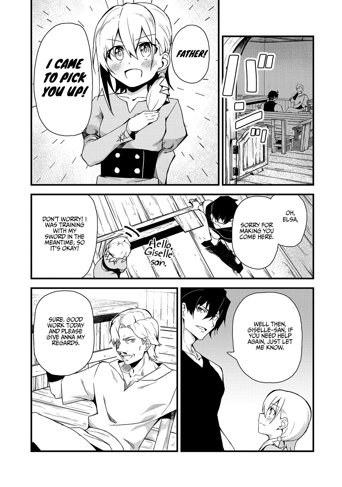 S Rank Boukensha de aru Ore no Musume-tachi wa Juudo no Father Con deshita Chapter 3 page 12 - Chapter 3: The Second Daughter, Anna, is a strict person.