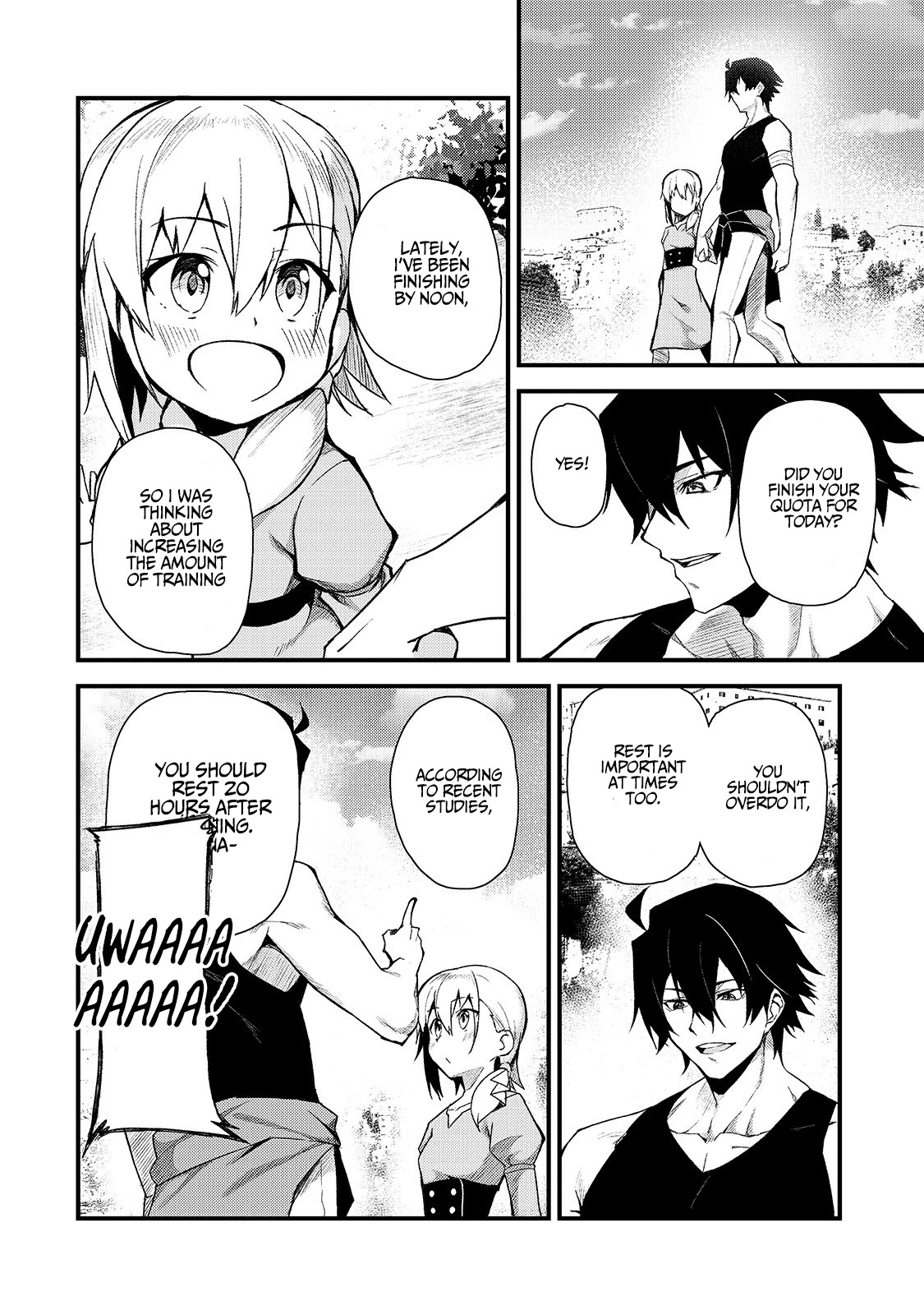 S Rank Boukensha de aru Ore no Musume-tachi wa Juudo no Father Con deshita Chapter 3 page 13 - Chapter 3: The Second Daughter, Anna, is a strict person.