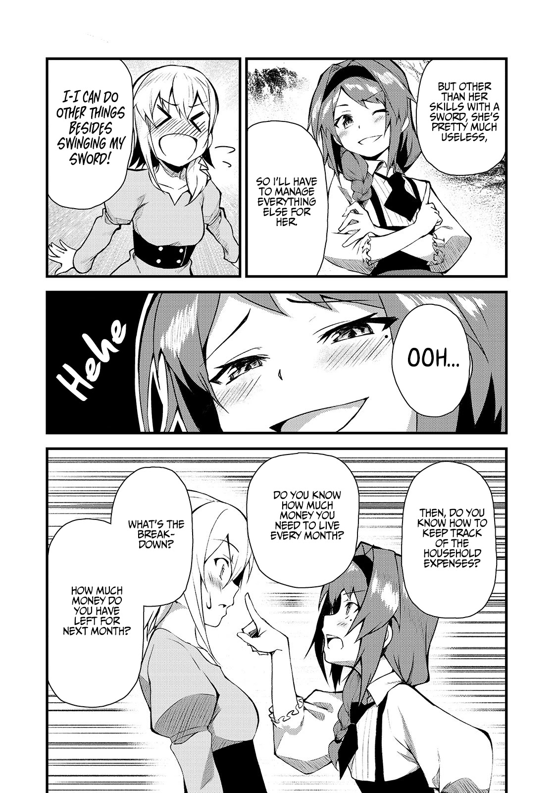 S Rank Boukensha de aru Ore no Musume-tachi wa Juudo no Father Con deshita Chapter 3 page 23 - Chapter 3: The Second Daughter, Anna, is a strict person.