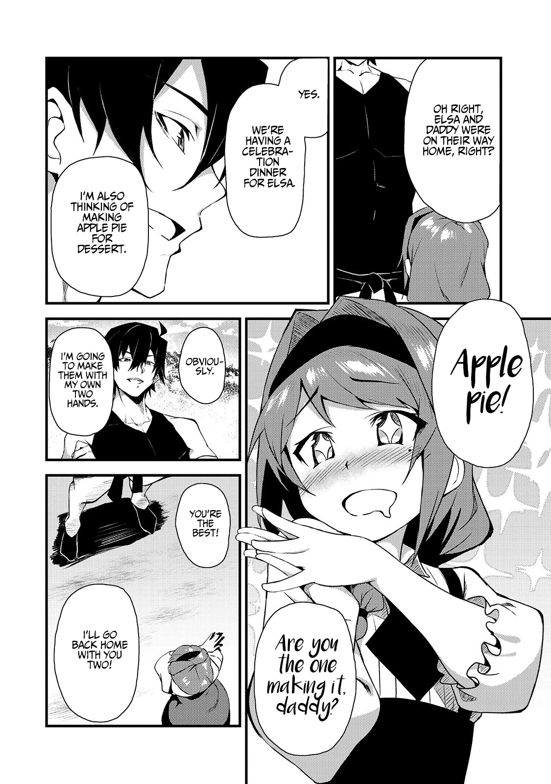 S Rank Boukensha de aru Ore no Musume-tachi wa Juudo no Father Con deshita Chapter 3 page 25 - Chapter 3: The Second Daughter, Anna, is a strict person.