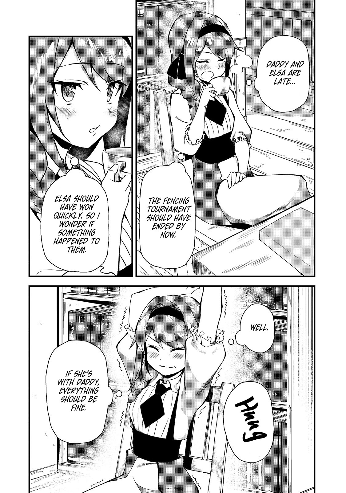 S Rank Boukensha de aru Ore no Musume-tachi wa Juudo no Father Con deshita Chapter 3 page 3 - Chapter 3: The Second Daughter, Anna, is a strict person.