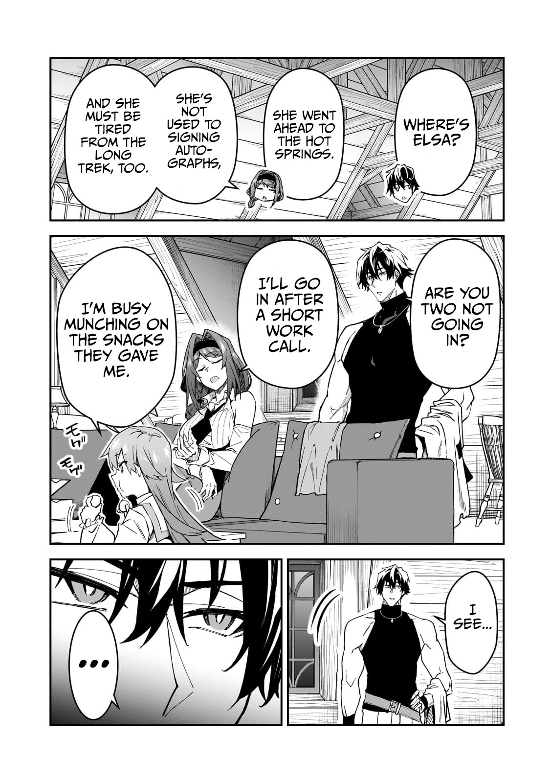 S Rank Boukensha de aru Ore no Musume-tachi wa Juudo no Father Con deshita Chapter 34 page 14 - Chapter 34: The Sword Master’s Worries