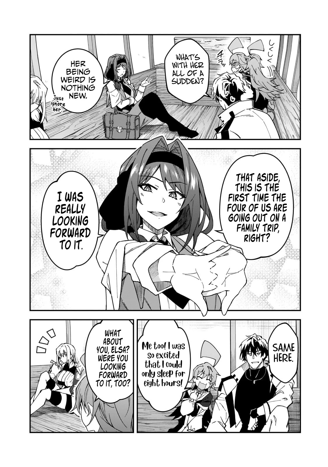 S Rank Boukensha de aru Ore no Musume-tachi wa Juudo no Father Con deshita Chapter 34 page 4 - Chapter 34: The Sword Master’s Worries