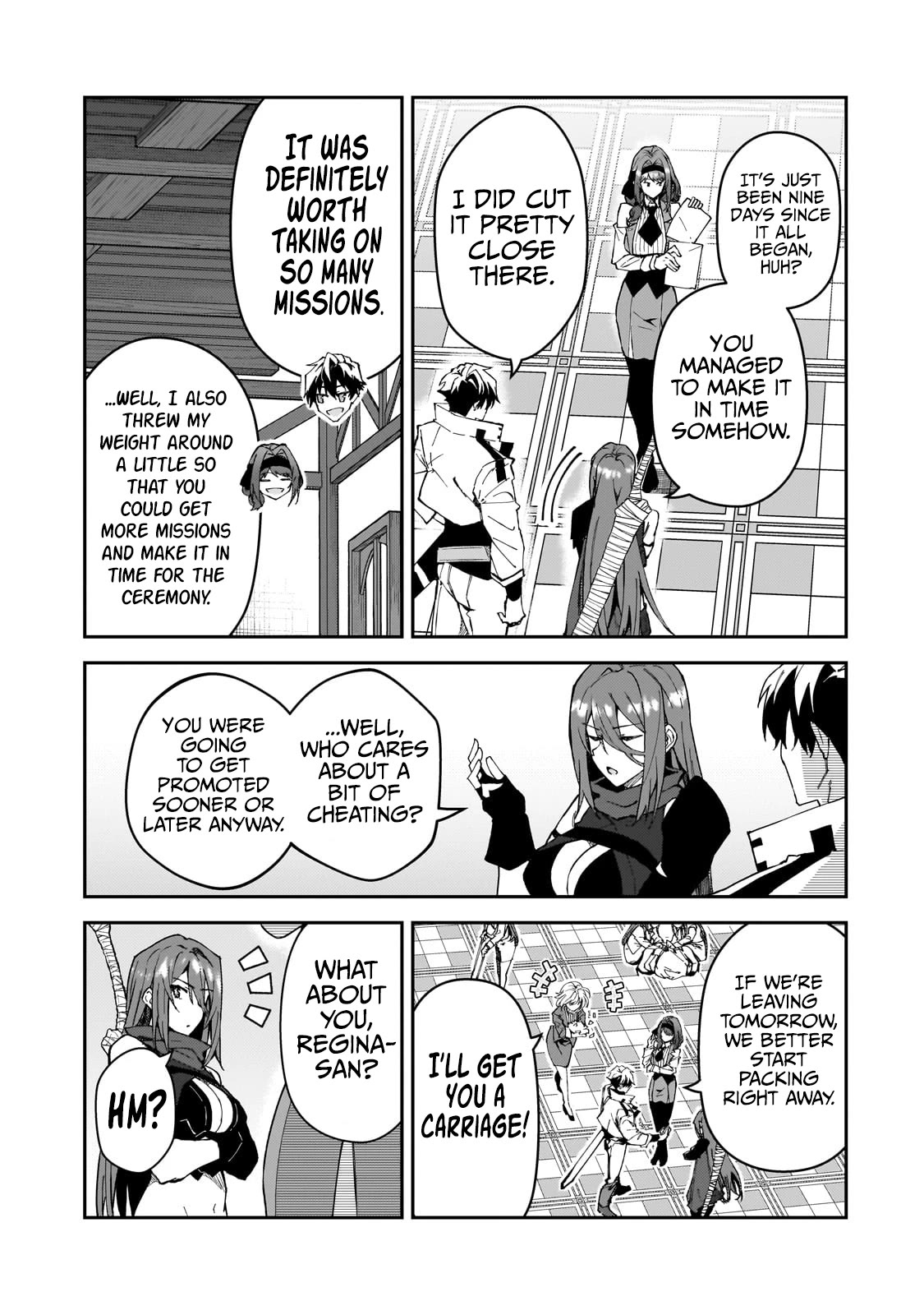 S Rank Boukensha de aru Ore no Musume-tachi wa Juudo no Father Con deshita Chapter 37 page 10 - Chapter 37: Journey to S-Rank