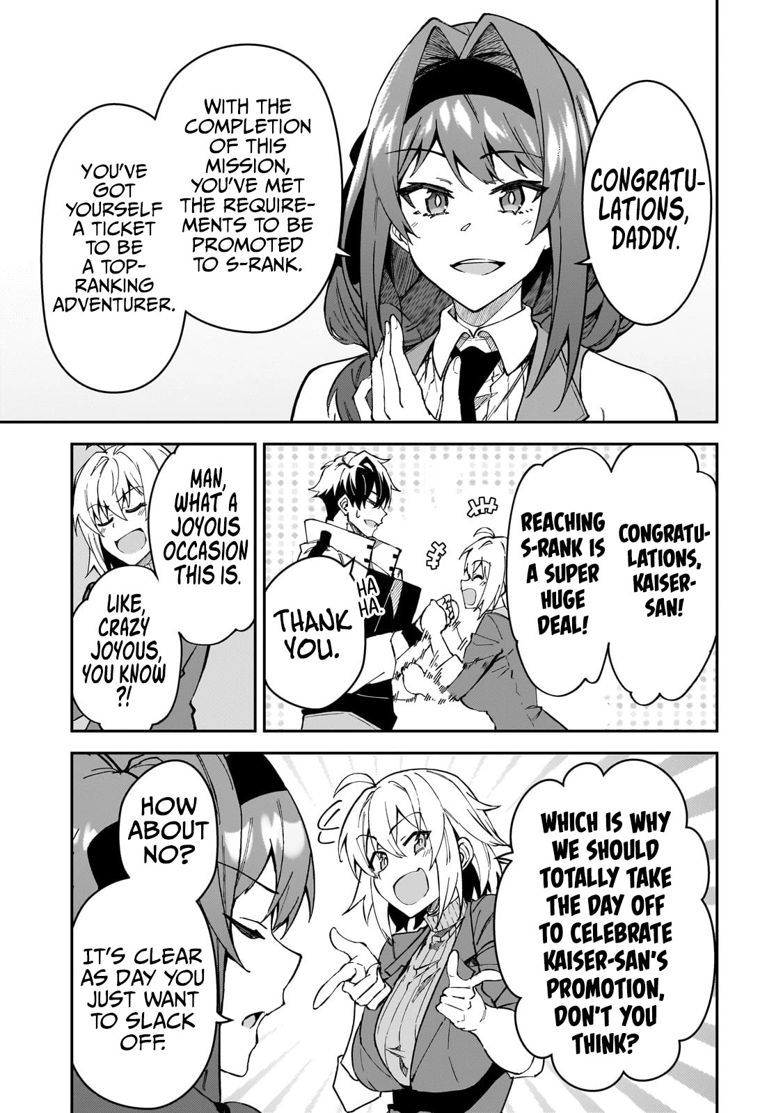 S Rank Boukensha de aru Ore no Musume-tachi wa Juudo no Father Con deshita Chapter 37 page 6 - Chapter 37: Journey to S-Rank