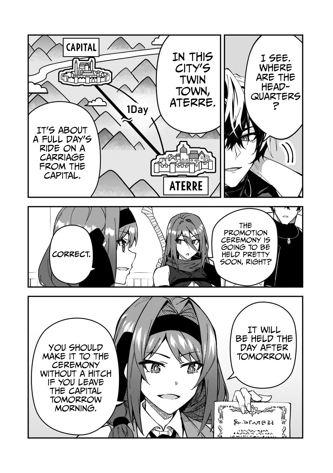 S Rank Boukensha de aru Ore no Musume-tachi wa Juudo no Father Con deshita Chapter 37 page 9 - Chapter 37: Journey to S-Rank