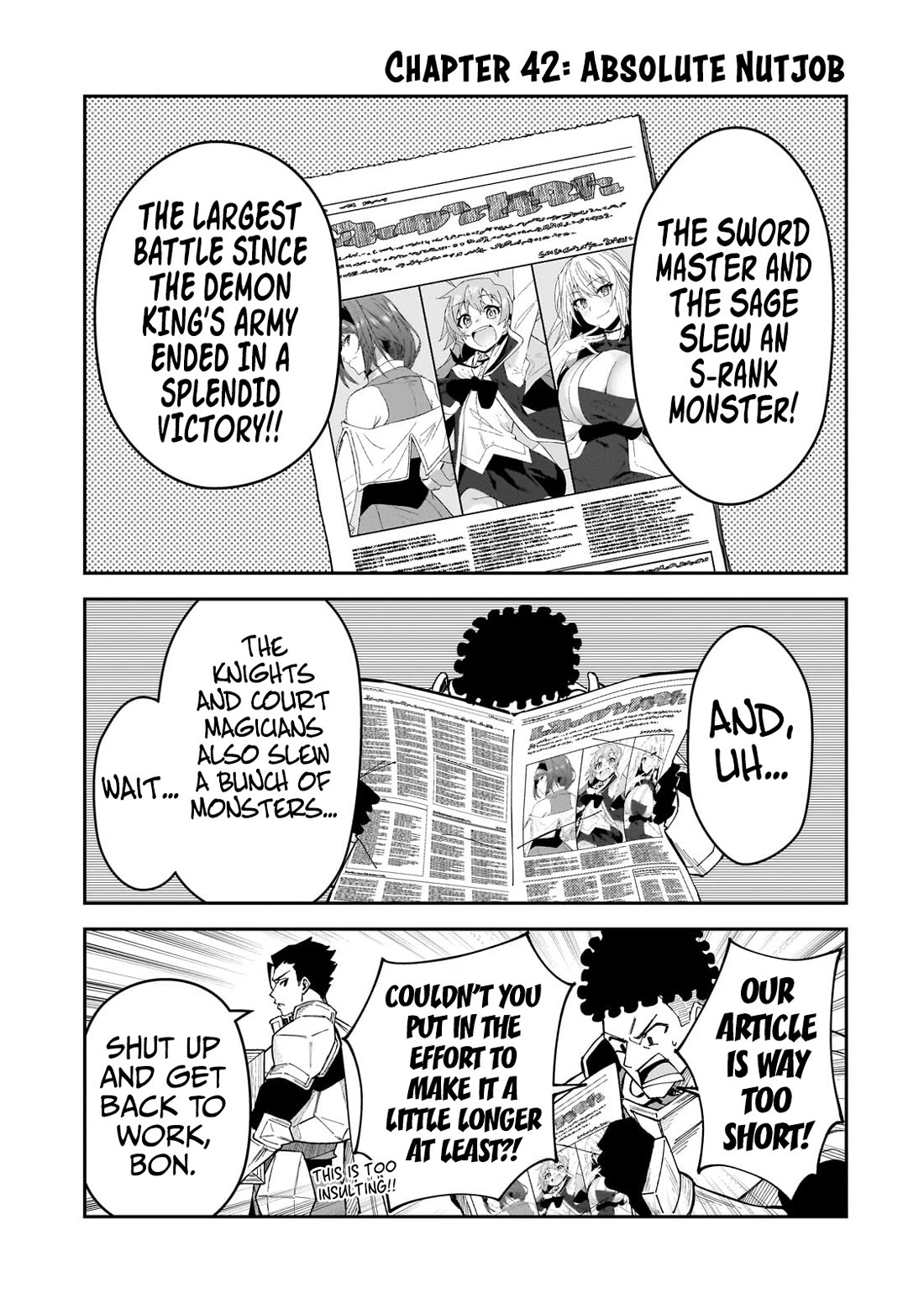S Rank Boukensha de aru Ore no Musume-tachi wa Juudo no Father Con deshita Chapter 42 page 2 - Chapter 42: Absolute Nutjob