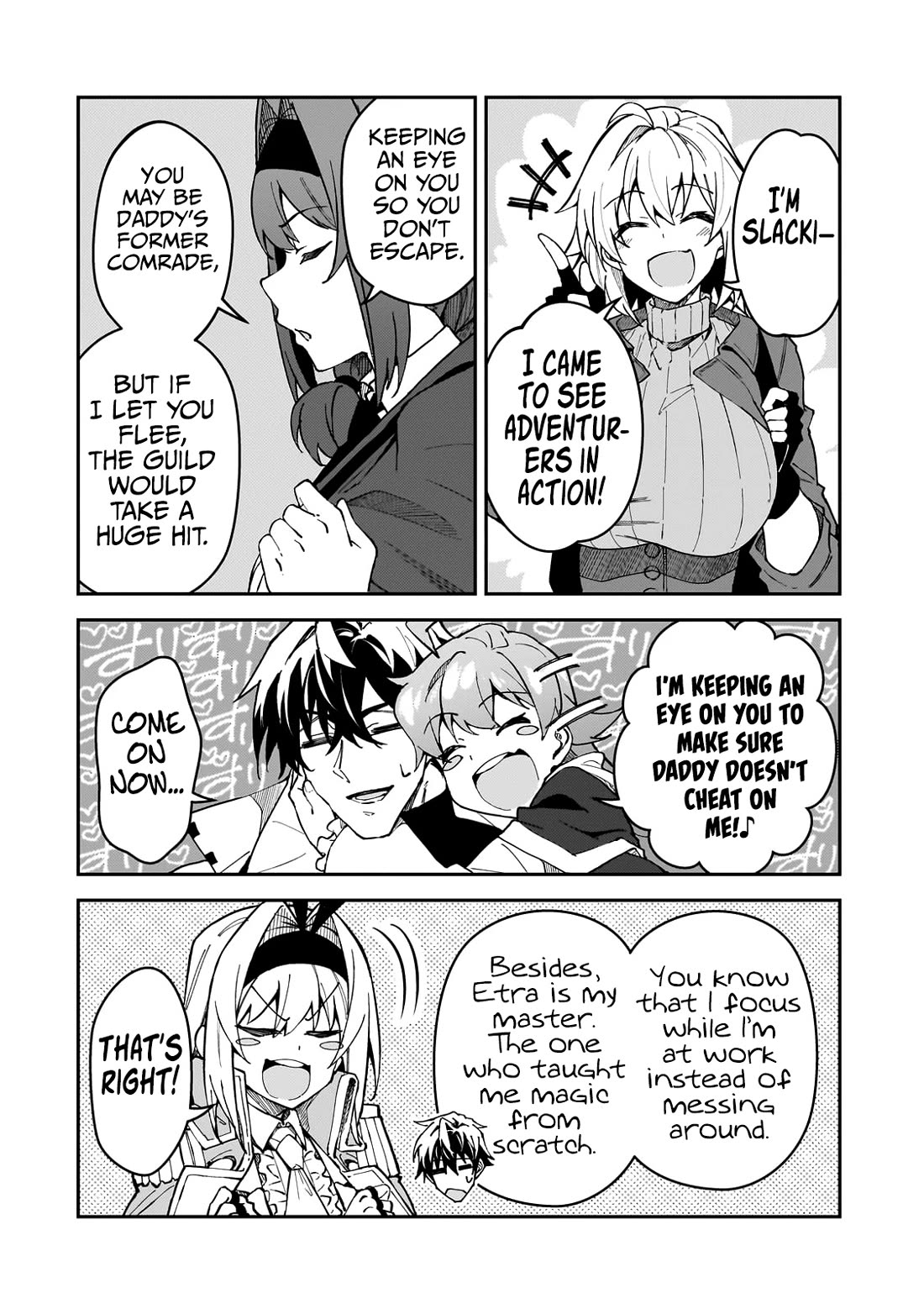 S Rank Boukensha de aru Ore no Musume-tachi wa Juudo no Father Con deshita Chapter 44 page 3 - Chapter 44: The Sole Magic Weapon User