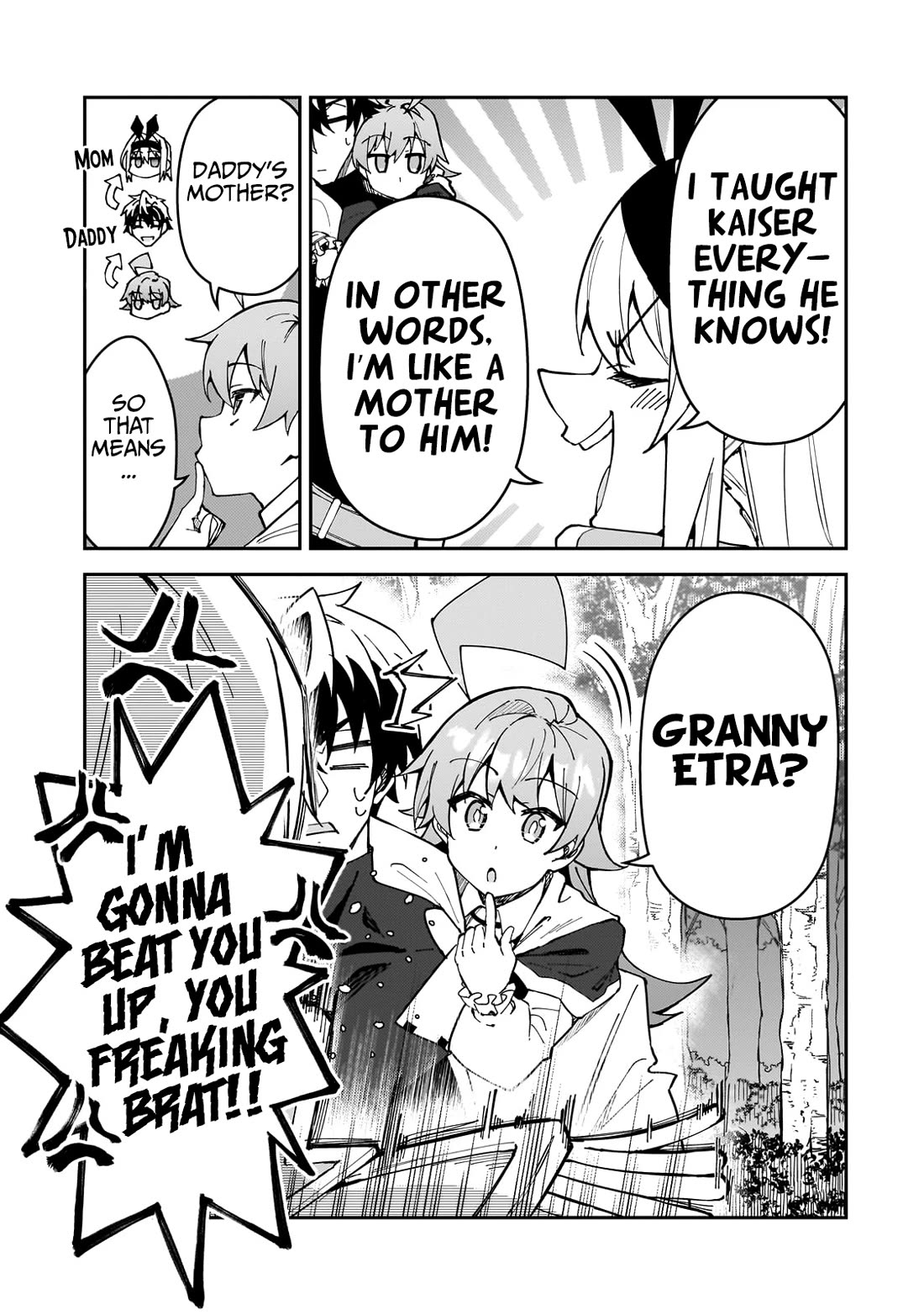 S Rank Boukensha de aru Ore no Musume-tachi wa Juudo no Father Con deshita Chapter 44 page 4 - Chapter 44: The Sole Magic Weapon User