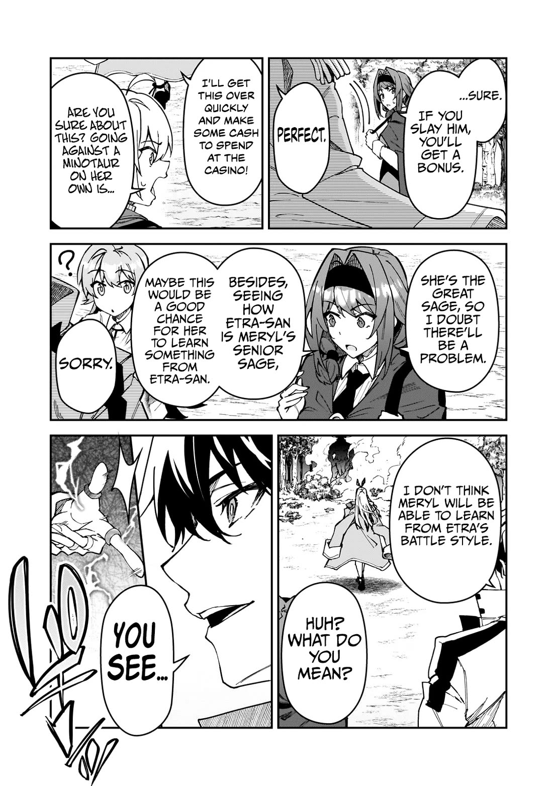 S Rank Boukensha de aru Ore no Musume-tachi wa Juudo no Father Con deshita Chapter 44 page 8 - Chapter 44: The Sole Magic Weapon User