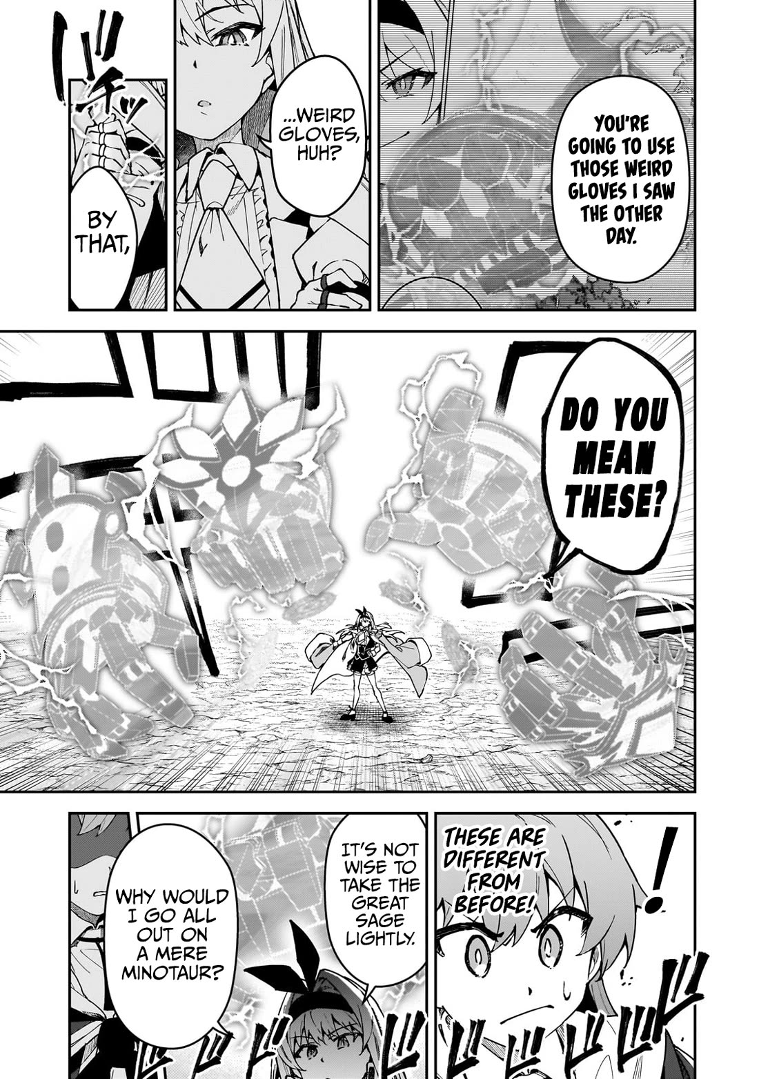 S Rank Boukensha de aru Ore no Musume-tachi wa Juudo no Father Con deshita Chapter 47 page 12 - Chapter 47: Sage VS Great Sage