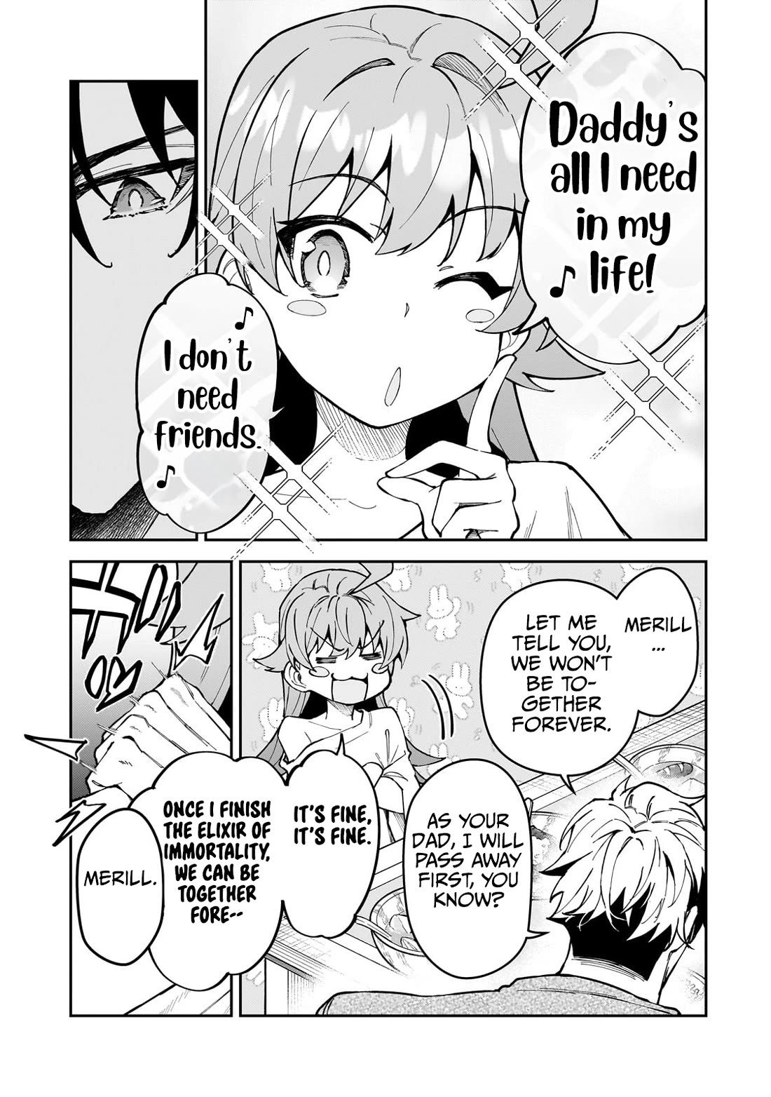 S Rank Boukensha de aru Ore no Musume-tachi wa Juudo no Father Con deshita Chapter 49 page 11 - Chapter 49: Friends