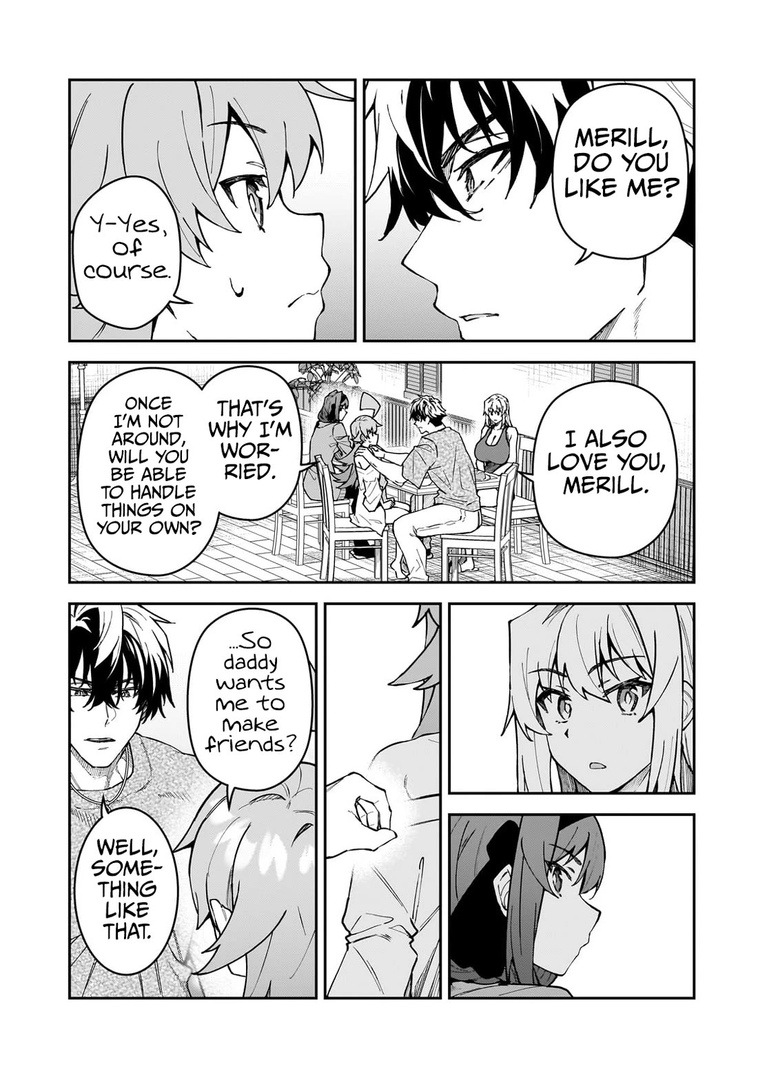 S Rank Boukensha de aru Ore no Musume-tachi wa Juudo no Father Con deshita Chapter 49 page 13 - Chapter 49: Friends