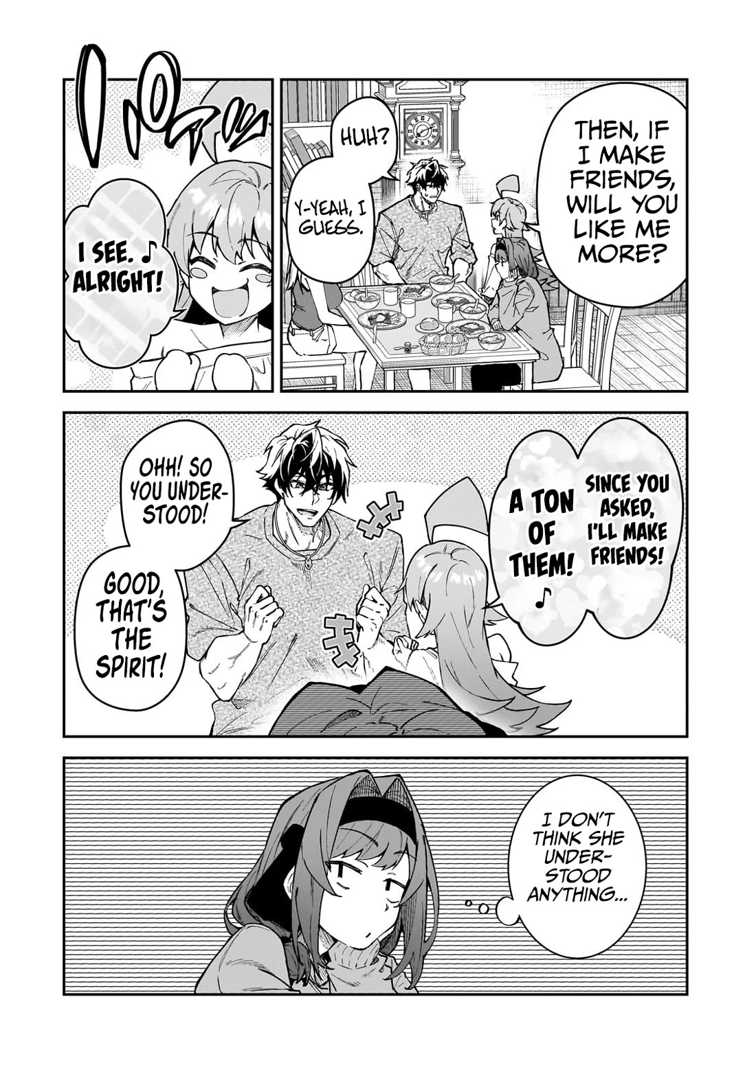 S Rank Boukensha de aru Ore no Musume-tachi wa Juudo no Father Con deshita Chapter 49 page 14 - Chapter 49: Friends