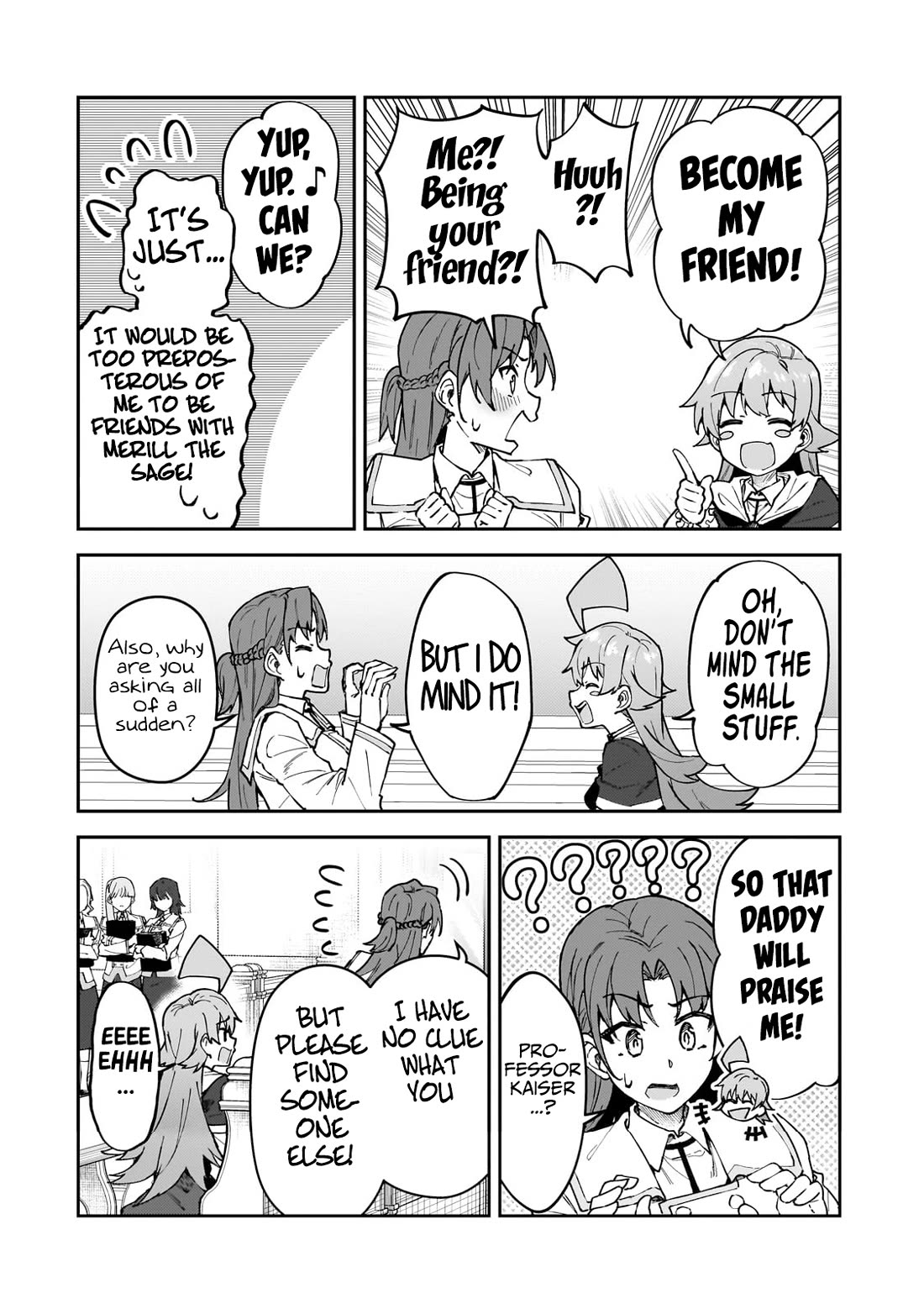 S Rank Boukensha de aru Ore no Musume-tachi wa Juudo no Father Con deshita Chapter 49 page 18 - Chapter 49: Friends