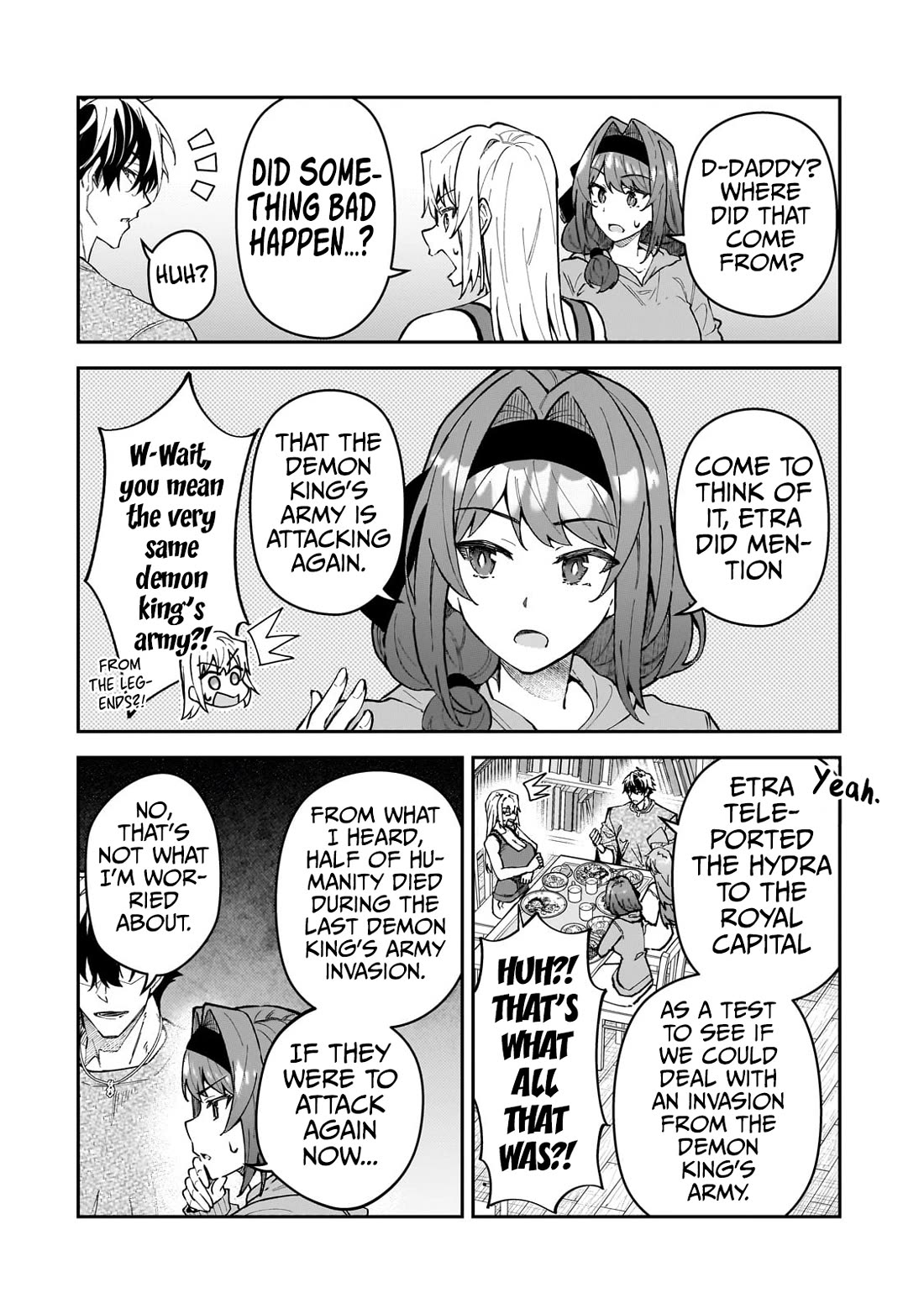 S Rank Boukensha de aru Ore no Musume-tachi wa Juudo no Father Con deshita Chapter 49 page 2 - Chapter 49: Friends