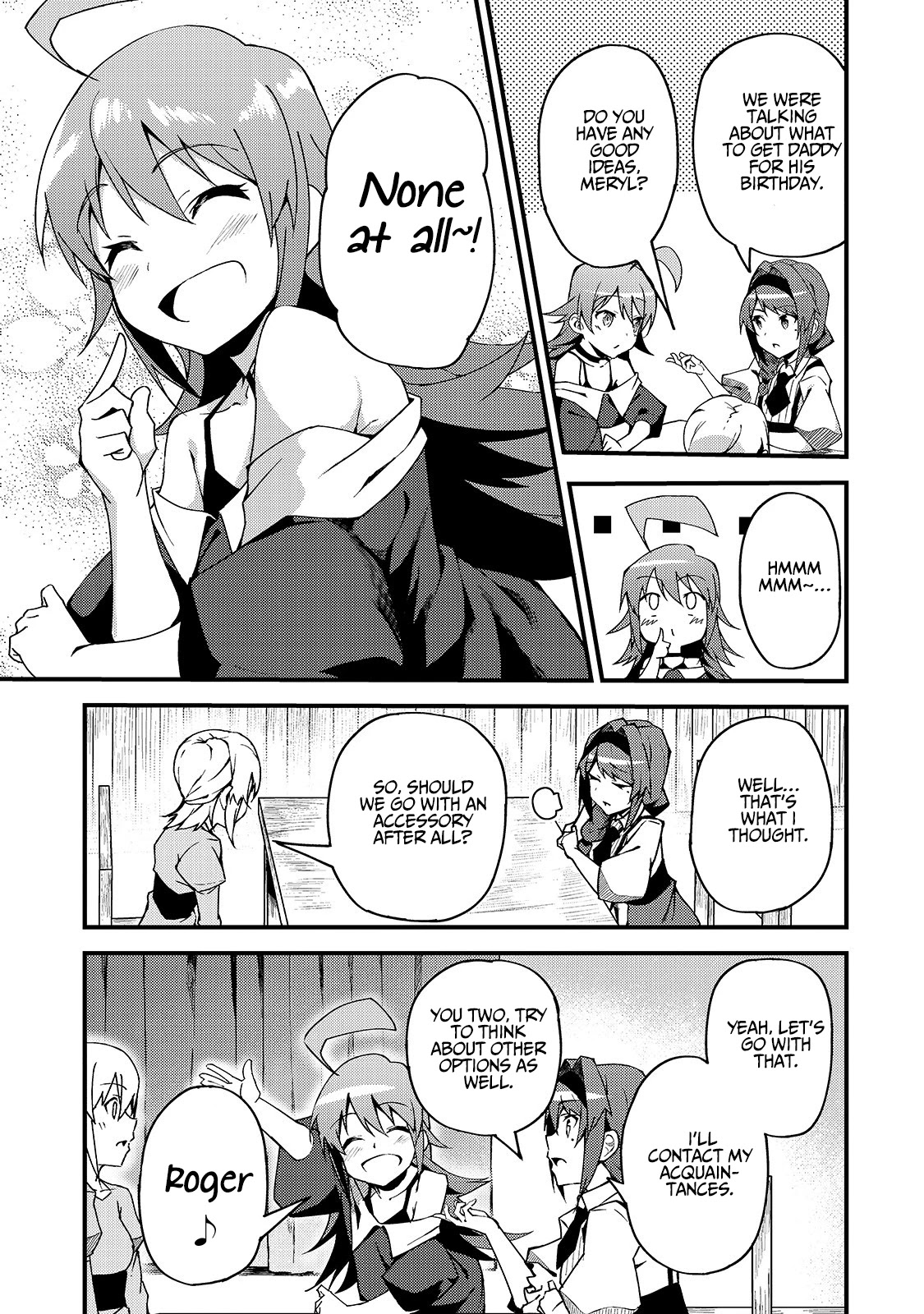 S Rank Boukensha de aru Ore no Musume-tachi wa Juudo no Father Con deshita Chapter 5 page 10 - Chapter 5: “My daughters got me a present"