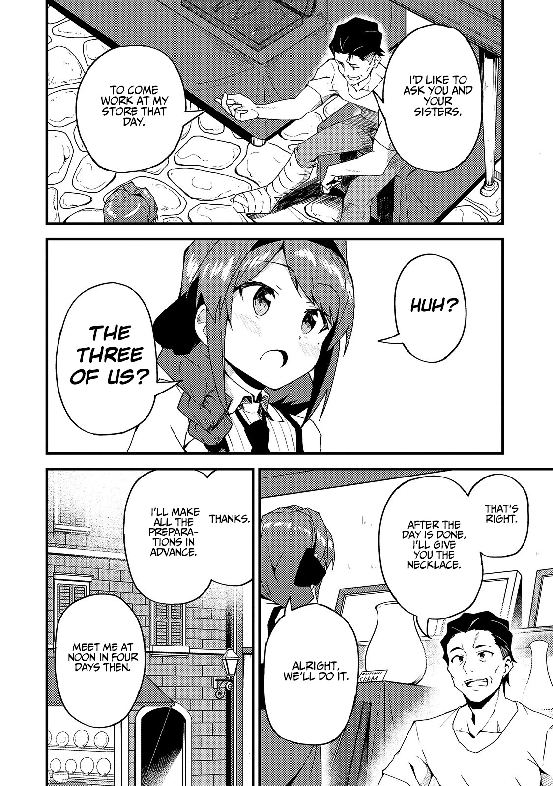 S Rank Boukensha de aru Ore no Musume-tachi wa Juudo no Father Con deshita Chapter 5 page 13 - Chapter 5: “My daughters got me a present"