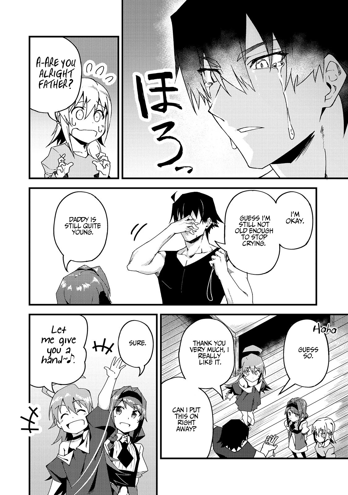 S Rank Boukensha de aru Ore no Musume-tachi wa Juudo no Father Con deshita Chapter 5 page 31 - Chapter 5: “My daughters got me a present"