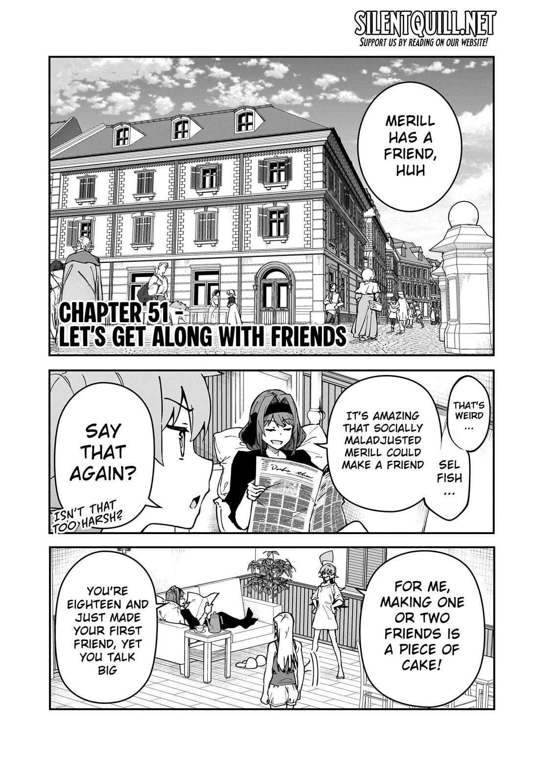 S Rank Boukensha de aru Ore no Musume-tachi wa Juudo no Father Con deshita Chapter 51 page 2 - Chapter 51: Let's Get Along with Friends