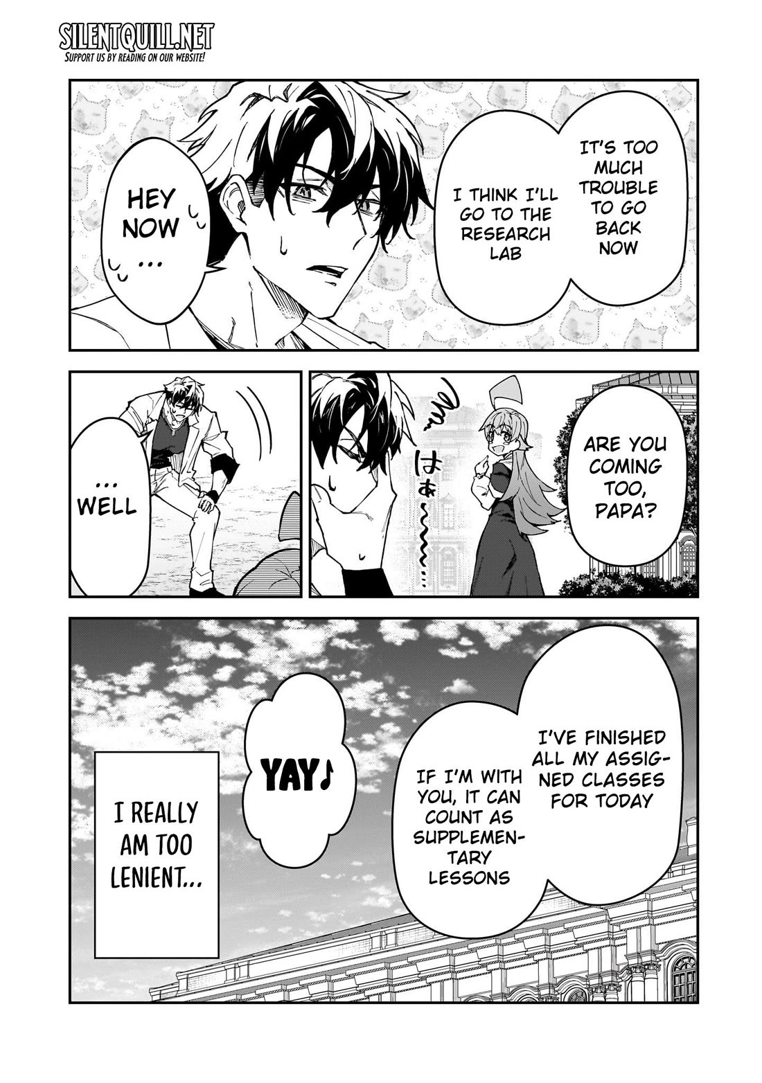S Rank Boukensha de aru Ore no Musume-tachi wa Juudo no Father Con deshita Chapter 51 page 28 - Chapter 51: Let's Get Along with Friends