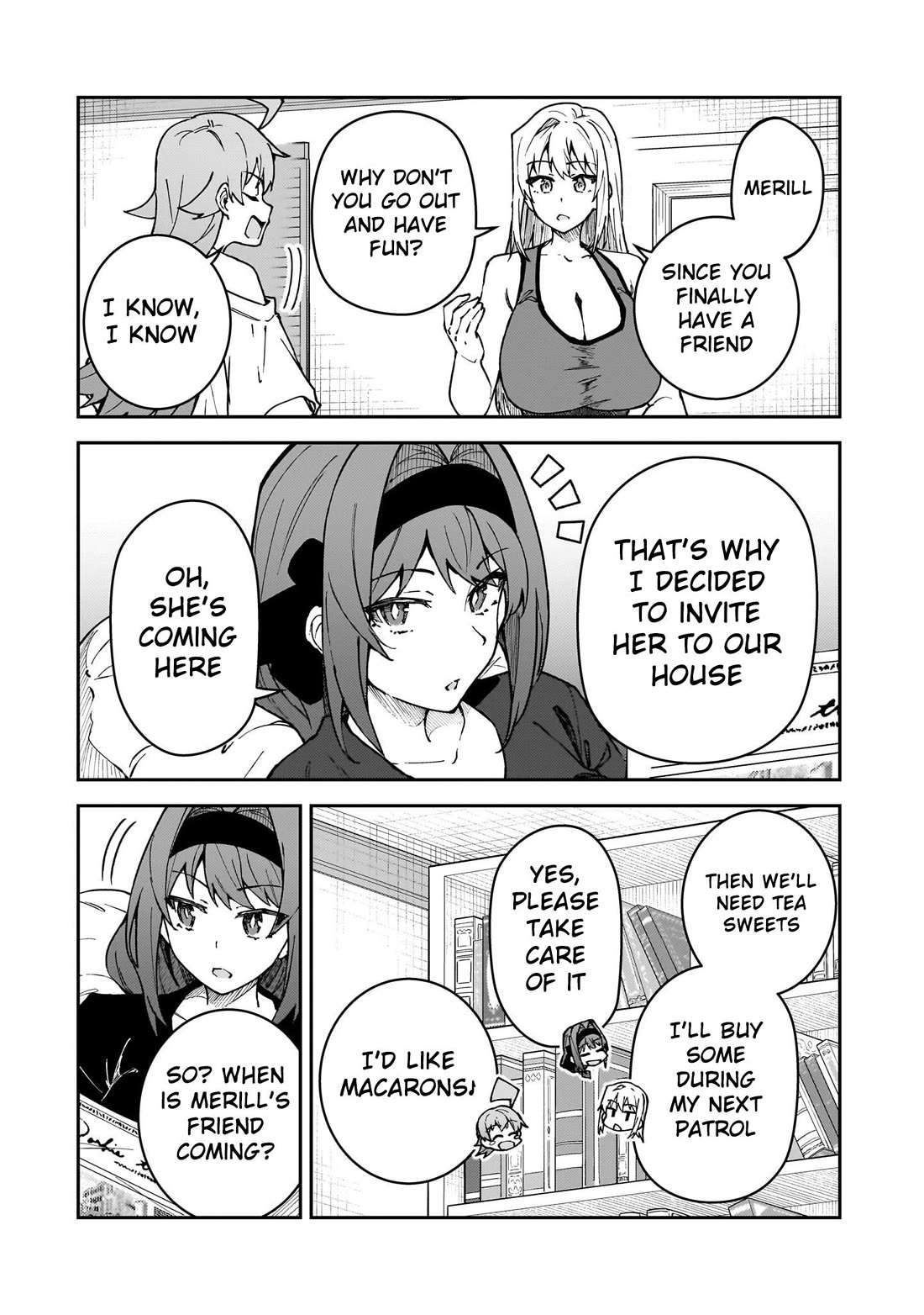 S Rank Boukensha de aru Ore no Musume-tachi wa Juudo no Father Con deshita Chapter 51 page 3 - Chapter 51: Let's Get Along with Friends