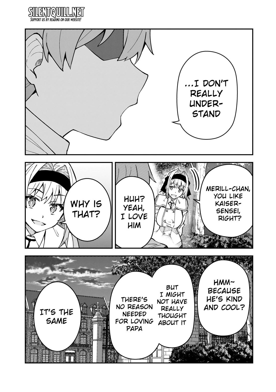 S Rank Boukensha de aru Ore no Musume-tachi wa Juudo no Father Con deshita Chapter 51 page 32 - Chapter 51: Let's Get Along with Friends