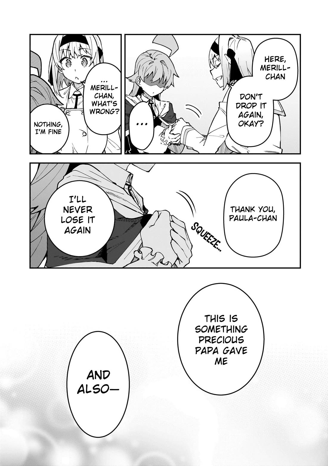 S Rank Boukensha de aru Ore no Musume-tachi wa Juudo no Father Con deshita Chapter 51 page 34 - Chapter 51: Let's Get Along with Friends