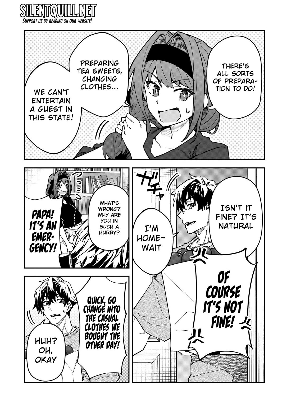 S Rank Boukensha de aru Ore no Musume-tachi wa Juudo no Father Con deshita Chapter 51 page 5 - Chapter 51: Let's Get Along with Friends