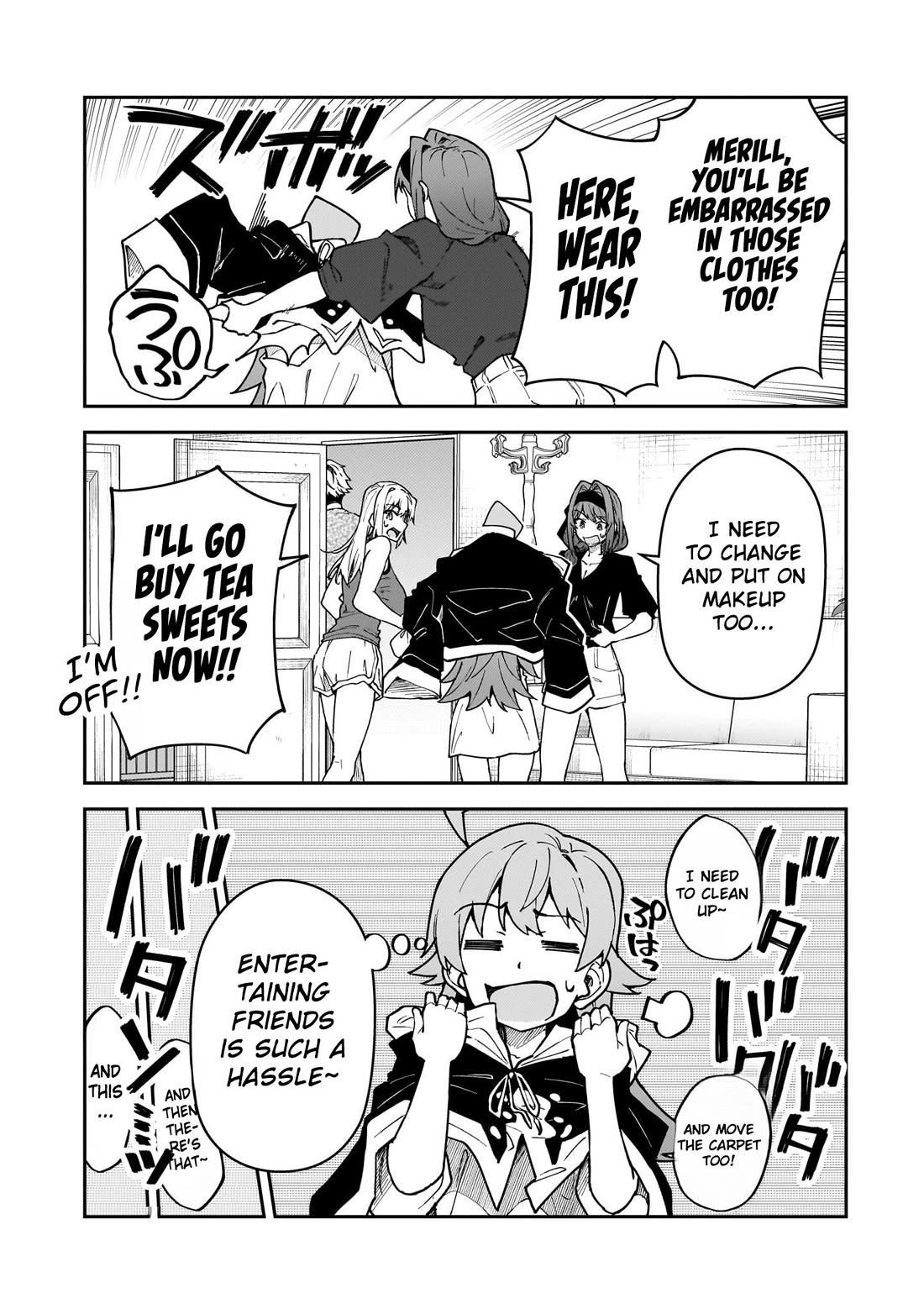 S Rank Boukensha de aru Ore no Musume-tachi wa Juudo no Father Con deshita Chapter 51 page 6 - Chapter 51: Let's Get Along with Friends