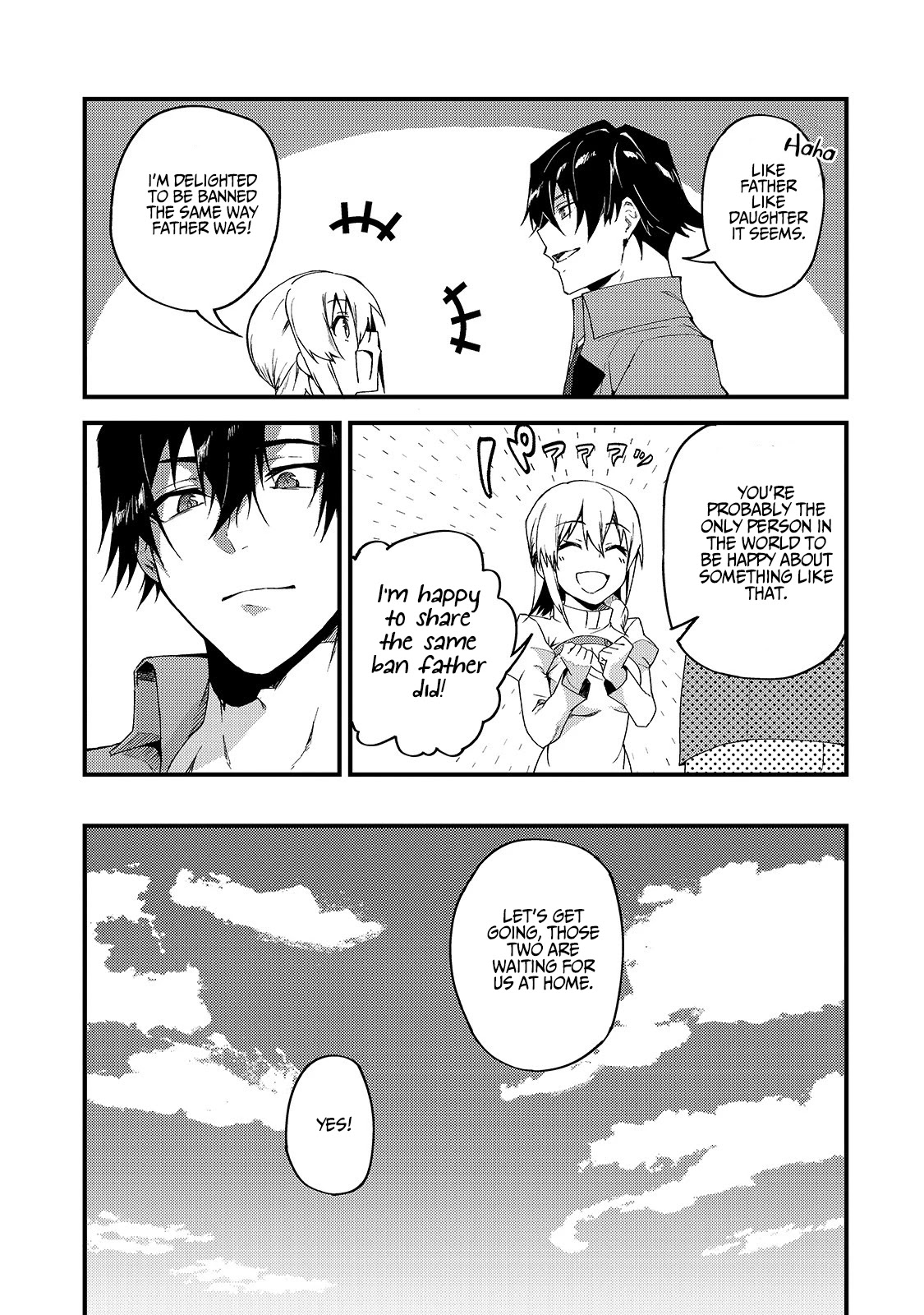 S Rank Boukensha de aru Ore no Musume-tachi wa Juudo no Father Con deshita Chapter 6 page 7 - Chapter 6: Departure time.