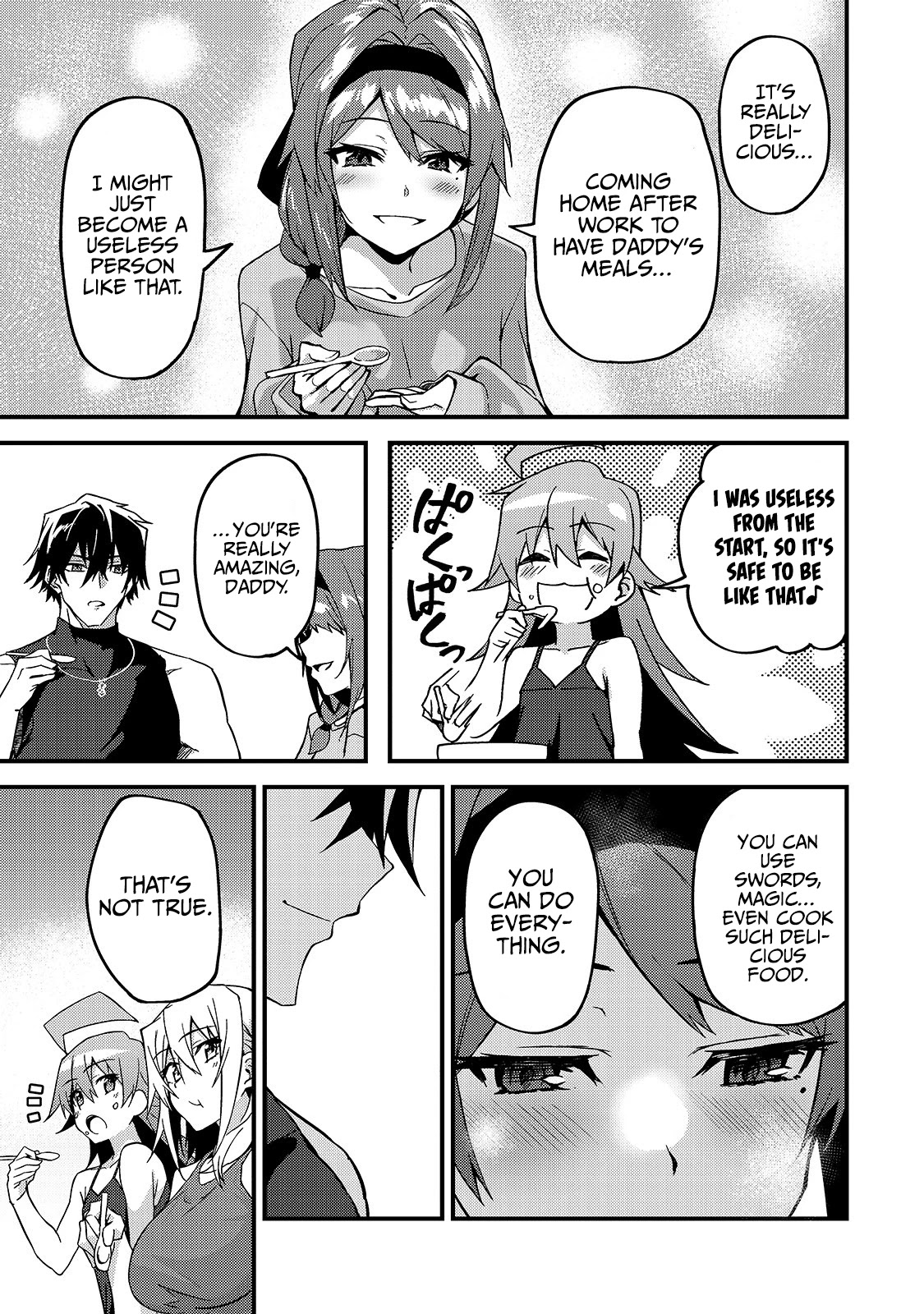 S Rank Boukensha de aru Ore no Musume-tachi wa Juudo no Father Con deshita Chapter 9 page 12 - Chapter 9: Happy family circle
