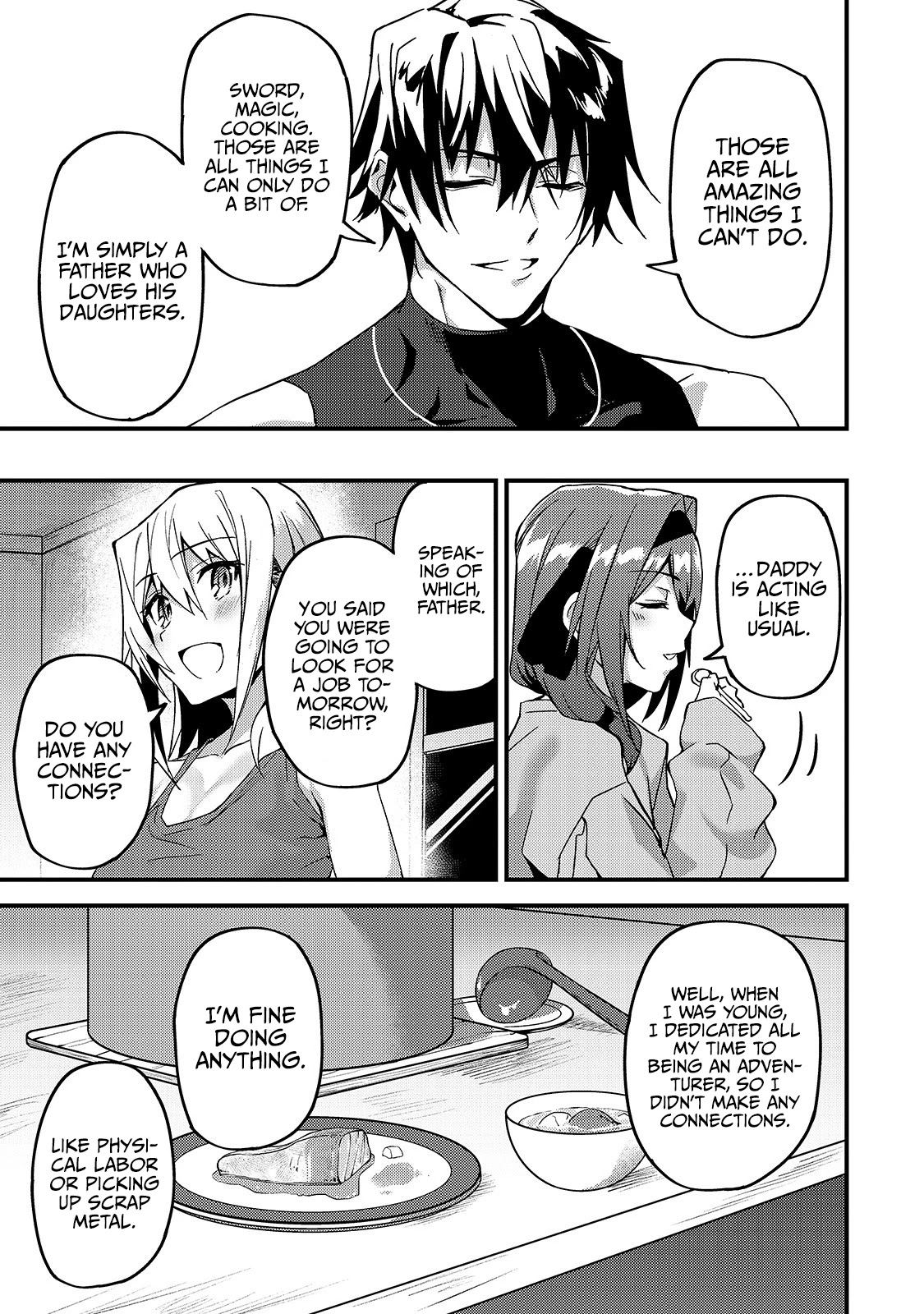 S Rank Boukensha de aru Ore no Musume-tachi wa Juudo no Father Con deshita Chapter 9 page 14 - Chapter 9: Happy family circle