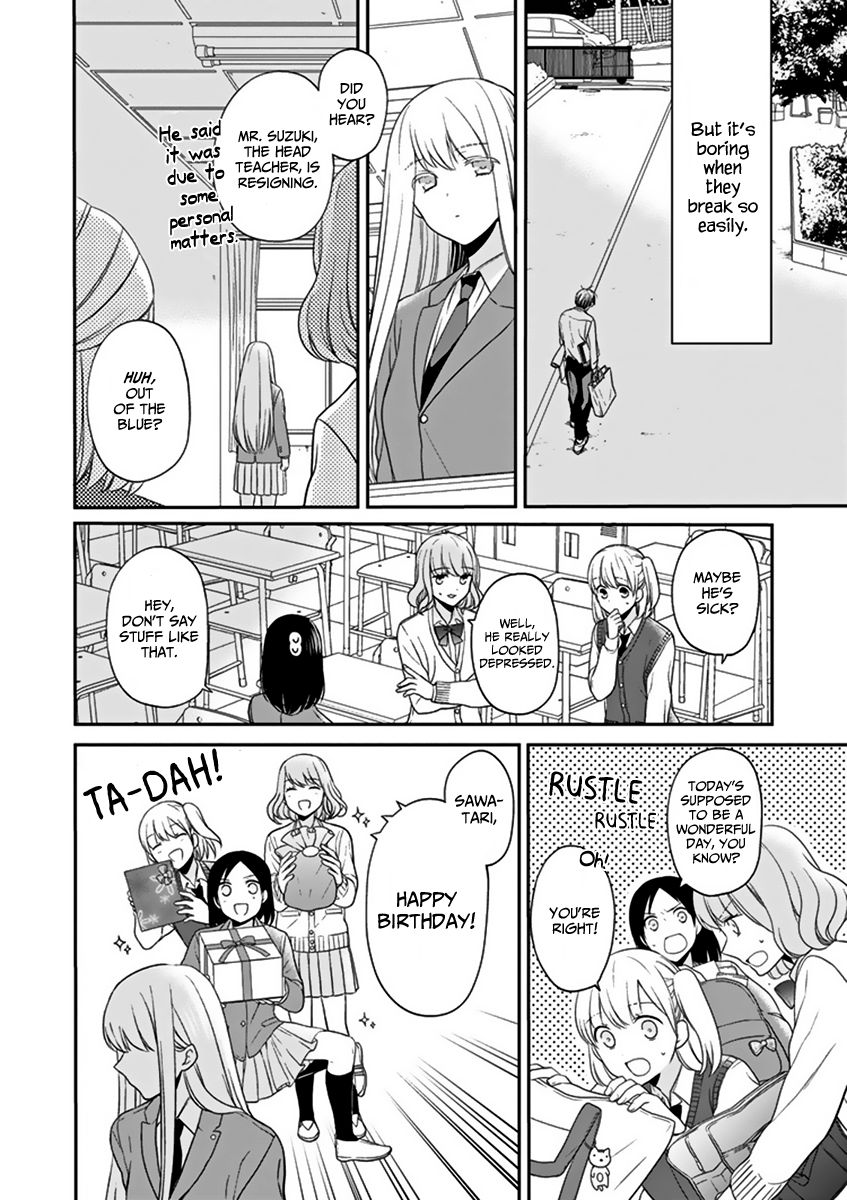 S Watari-san to M Mura-kun Chapter 1 page 12 - Chapter 1 : "Happy birthday, Sawatari."