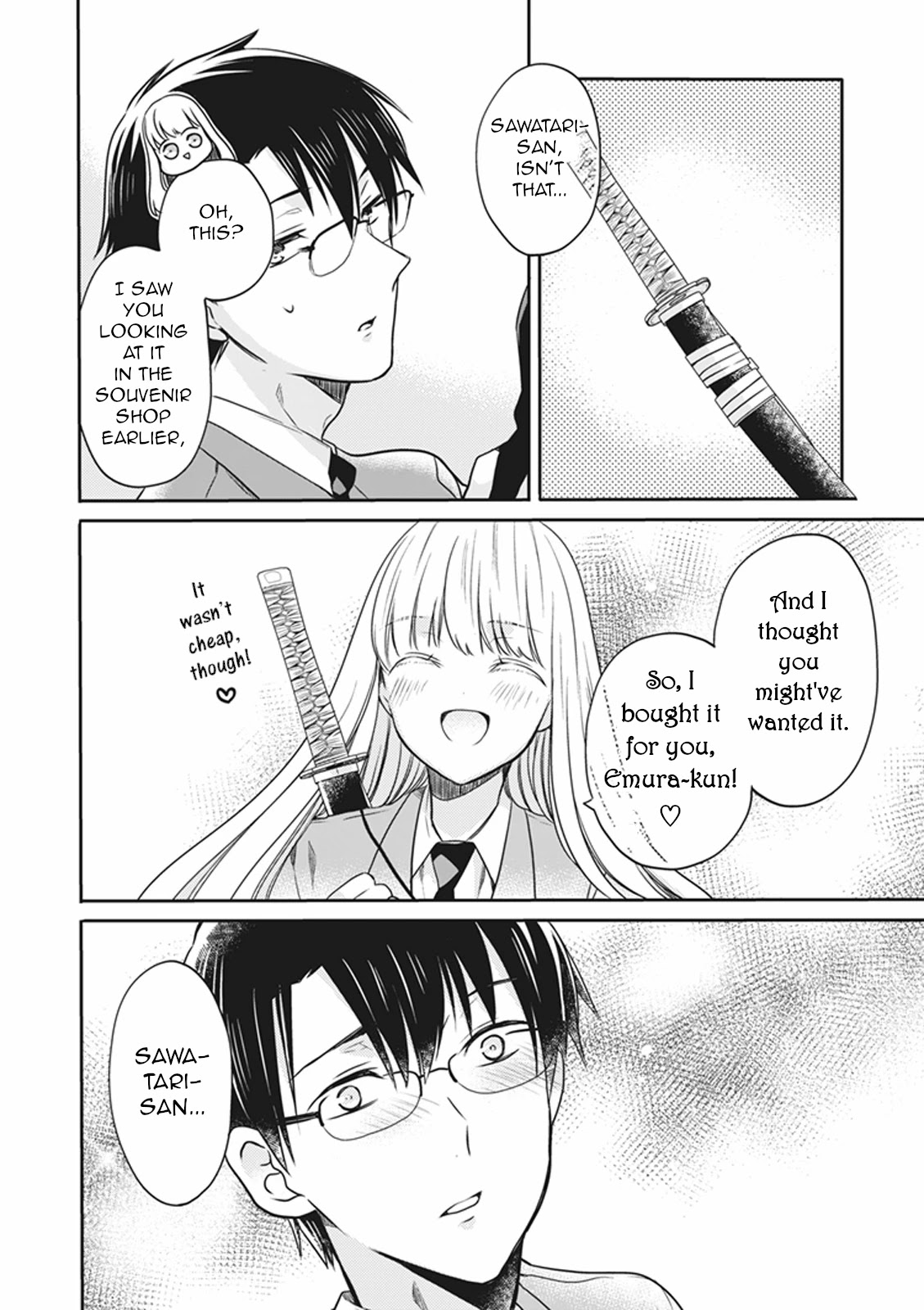 S Watari-san to M Mura-kun Chapter 14 page 18 - Chapter 14: You’ll Want a Souvenir You Don’t Understand, Emura-kun.
