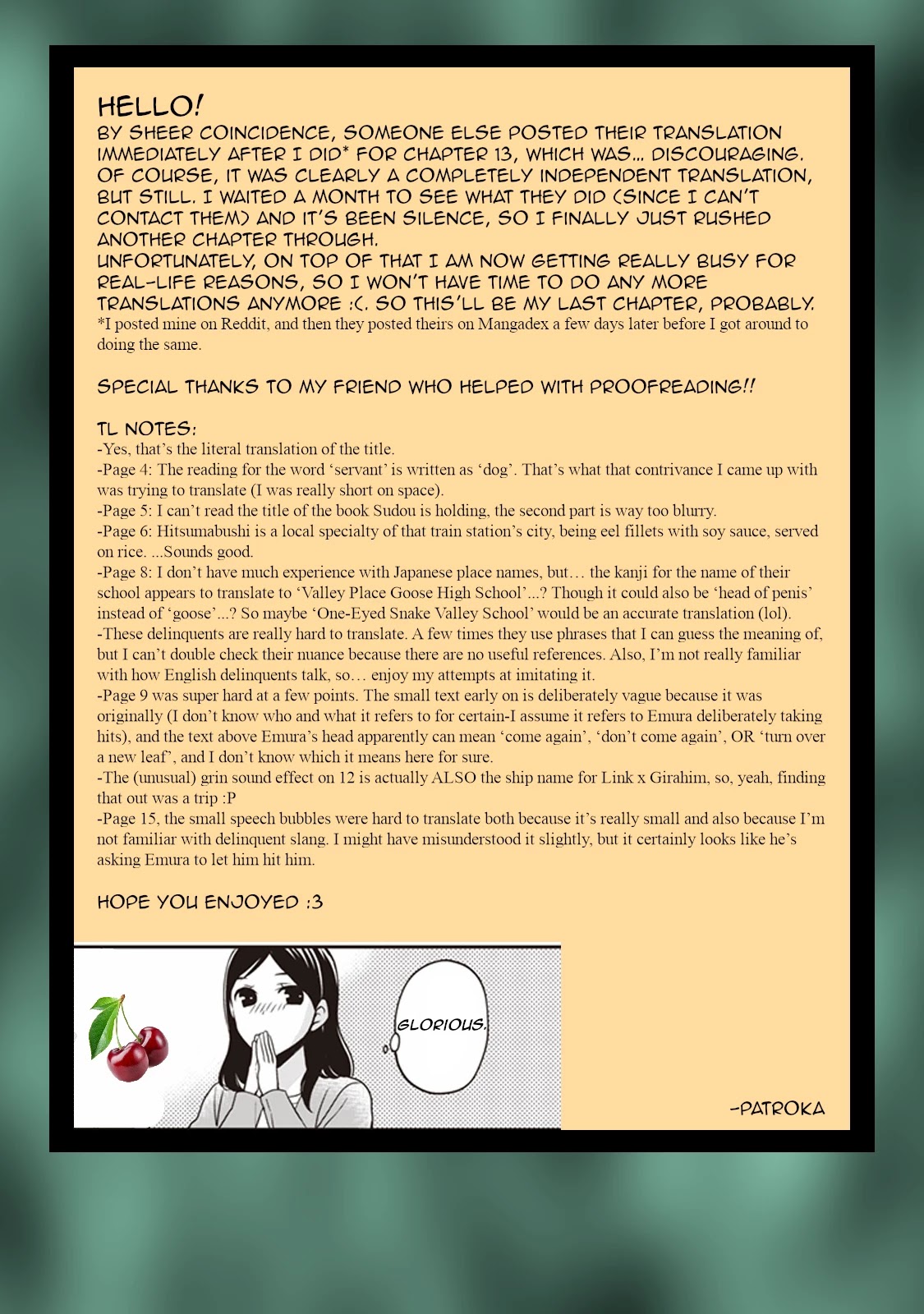 S Watari-san to M Mura-kun Chapter 14 page 29 - Chapter 14: You’ll Want a Souvenir You Don’t Understand, Emura-kun.