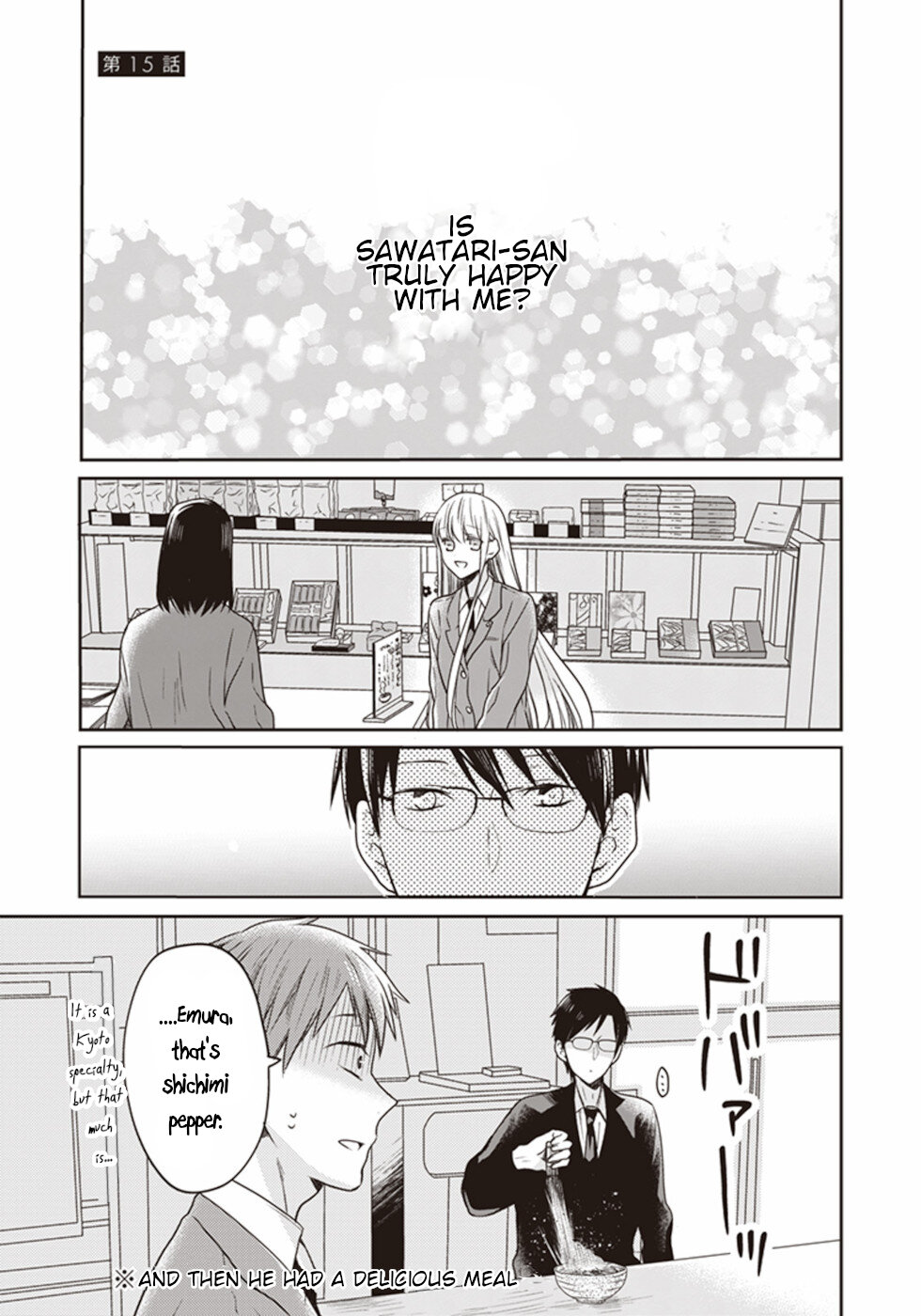 S Watari-san to M Mura-kun Chapter 15 page 1 - Chapter 15: We Got Lost On This Path Didn't We, Sawatari-san?