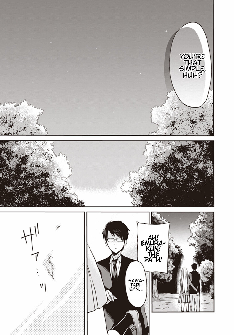 S Watari-san to M Mura-kun Chapter 15 page 19 - Chapter 15: We Got Lost On This Path Didn't We, Sawatari-san?