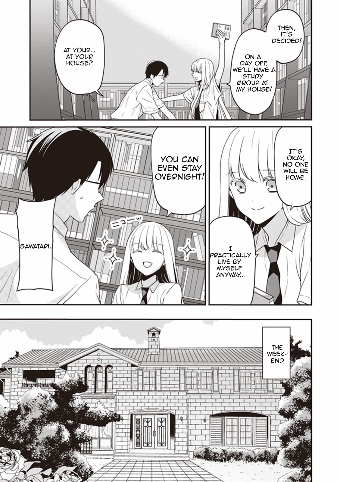 S Watari-san to M Mura-kun Chapter 7 page 5 - Chapter 7: Let's Study for the Test, Sawatari-san!