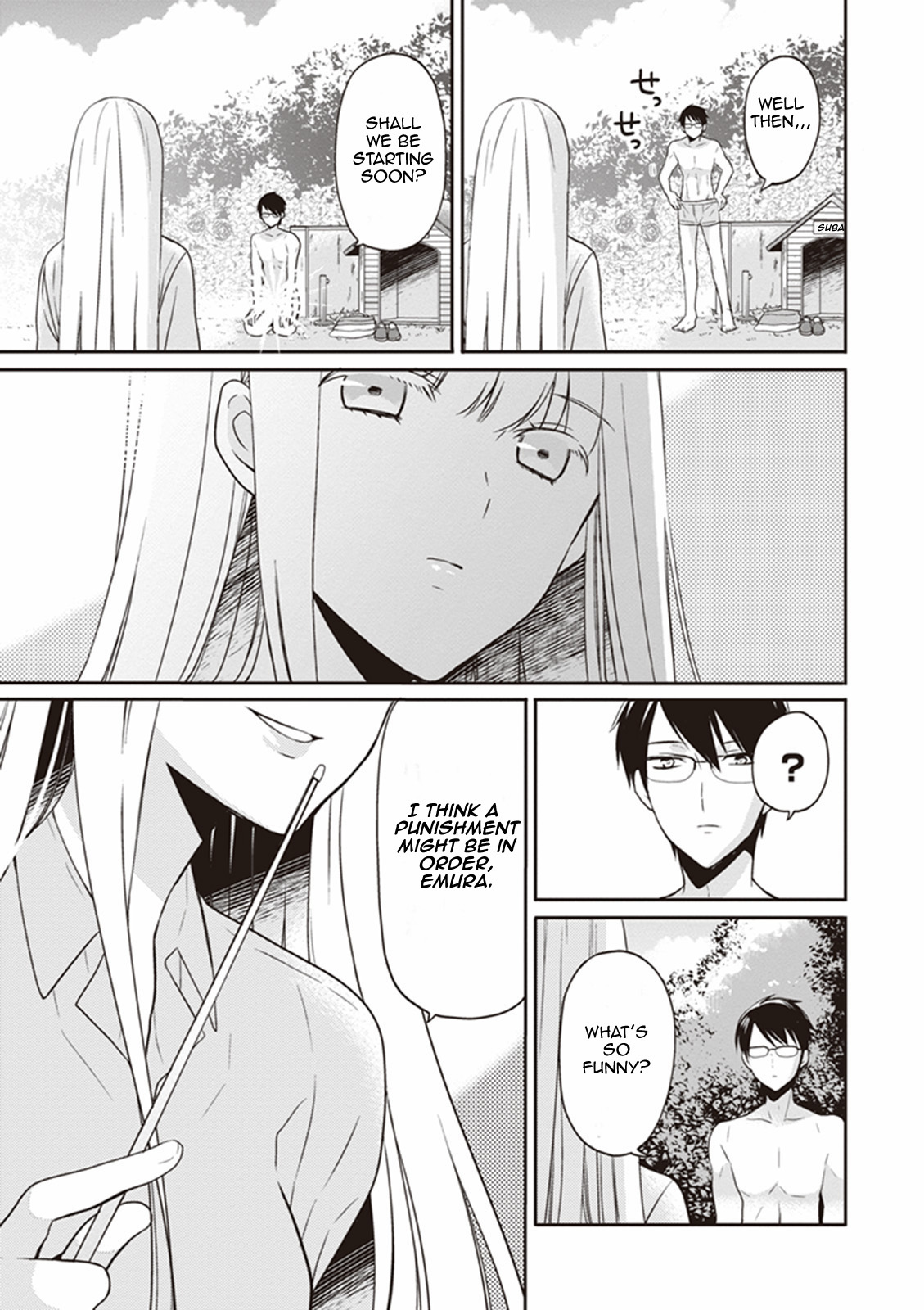 S Watari-san to M Mura-kun Chapter 7 page 9 - Chapter 7: Let's Study for the Test, Sawatari-san!