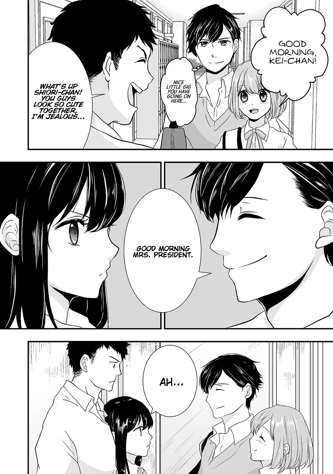S- You, Her, and Fate Chapter 3 page 9 - Chapter 3: The Elegant Goddess