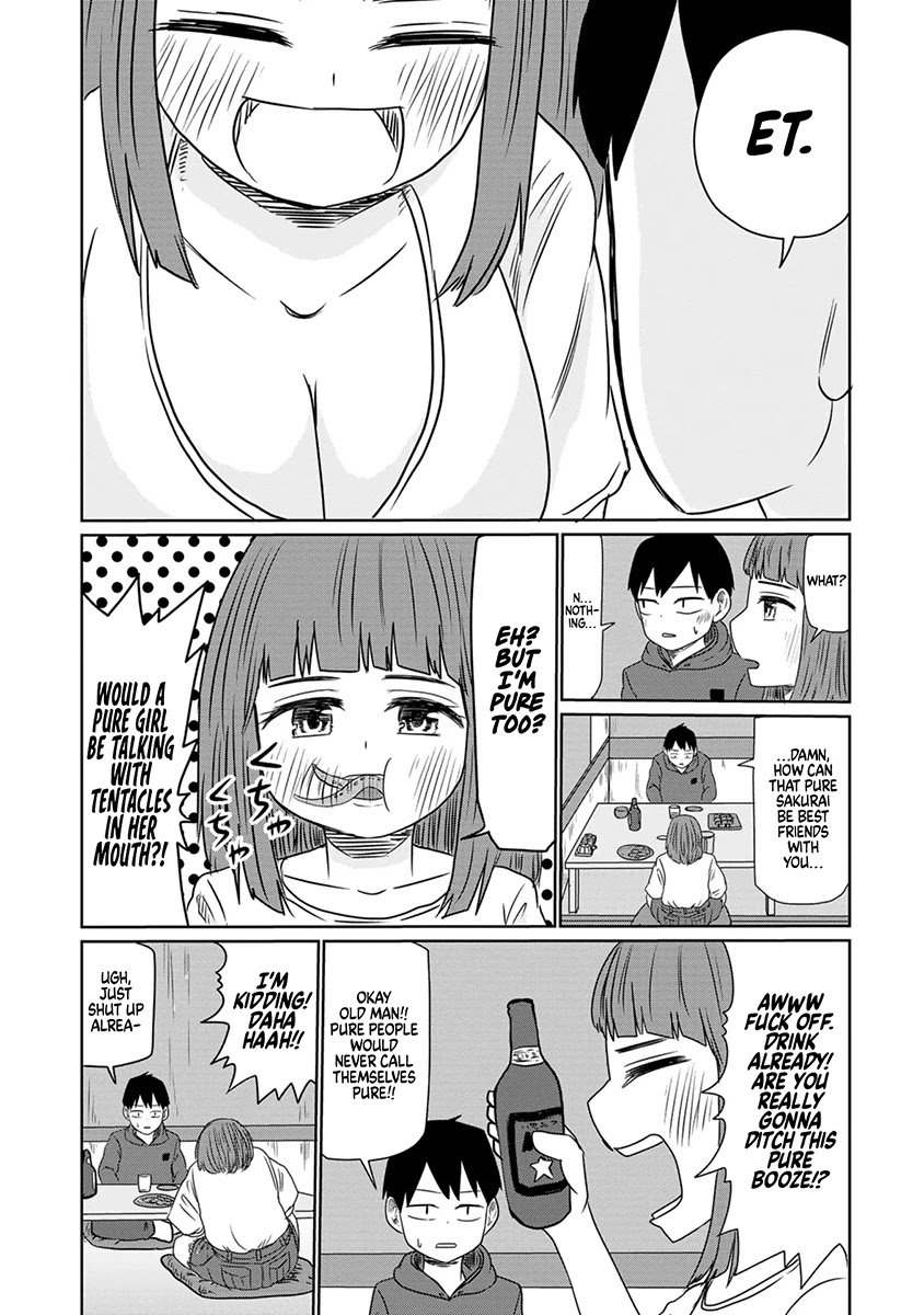 Sabae to Yattara Owaru Chapter 1 page 6 - Chapter 1: Drinking and Sashimi with Sabae!?
